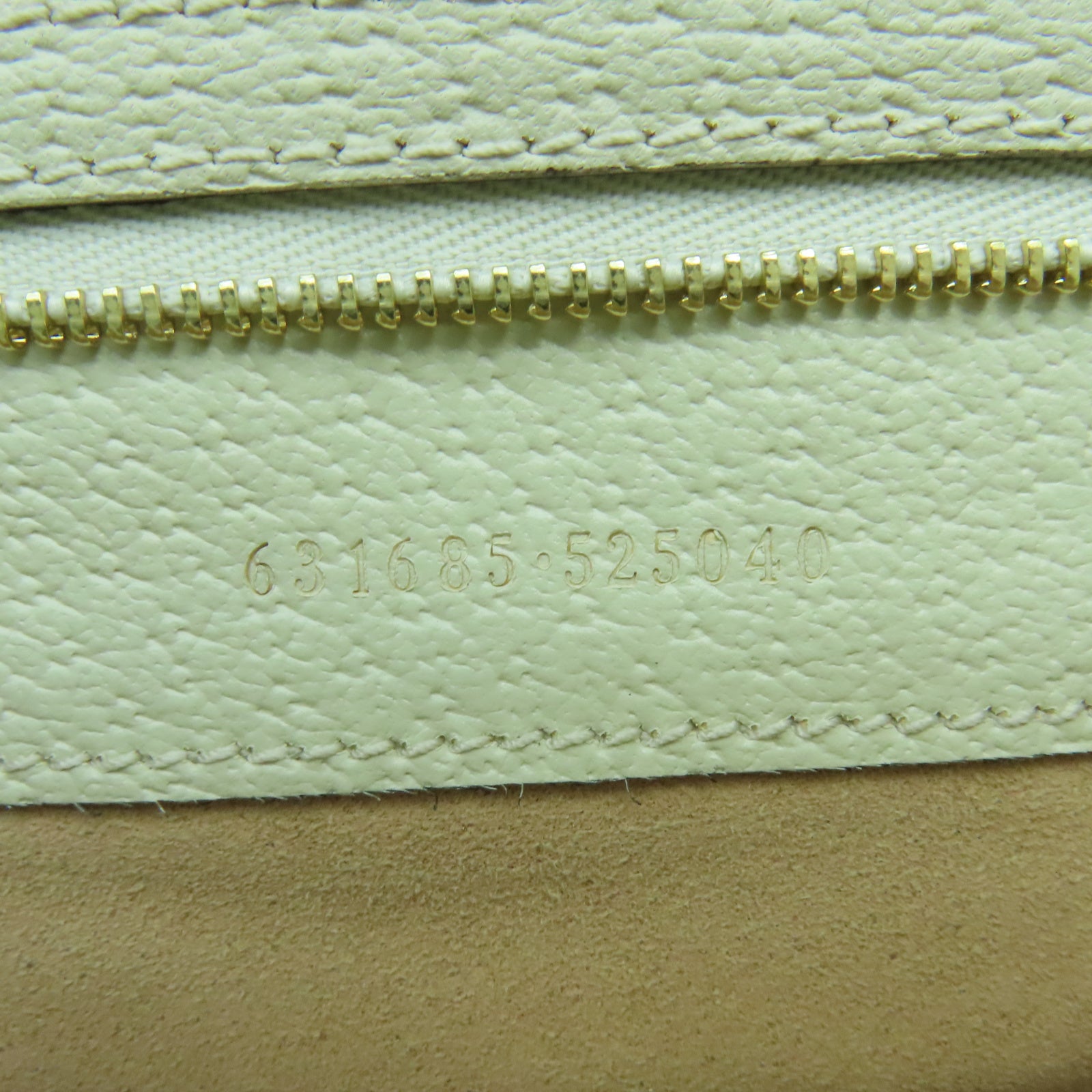 GUCCI 塗層帆布Ophidia Tote Bag金扣肩背袋白色/啡色