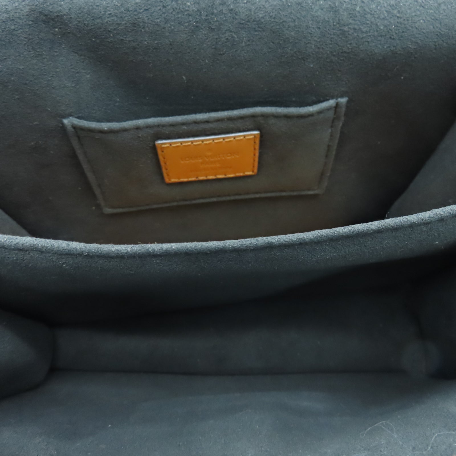LOUIS VUITTON Monogram Mini Dauphine金扣肩背袋棕色
