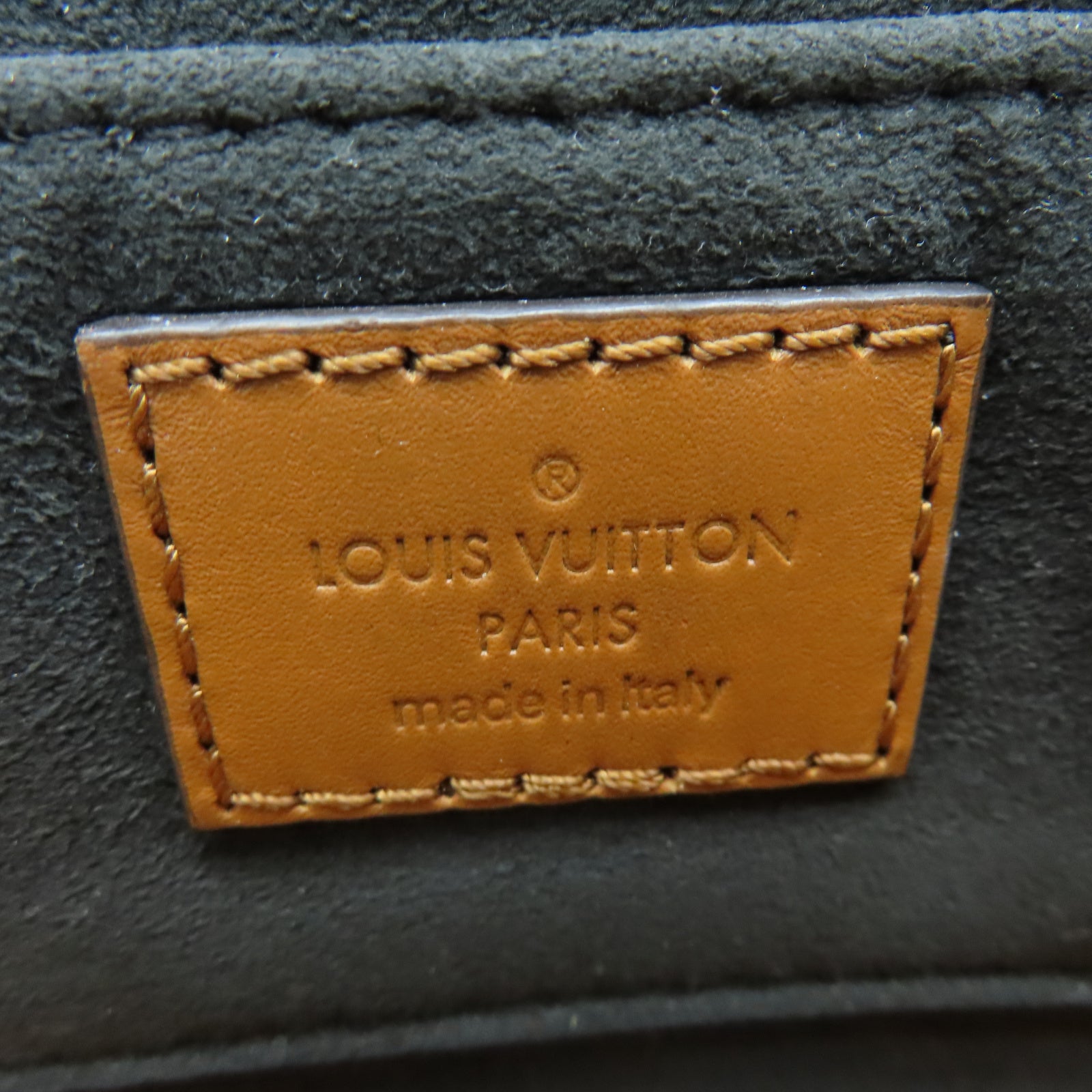 LOUIS VUITTON Monogram Mini Dauphine金扣肩背袋棕色