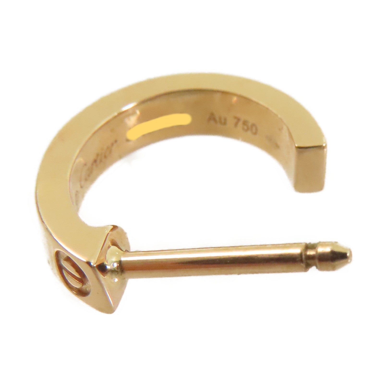 CARTIER 18K玫瑰金Mini Love Earrings耳環