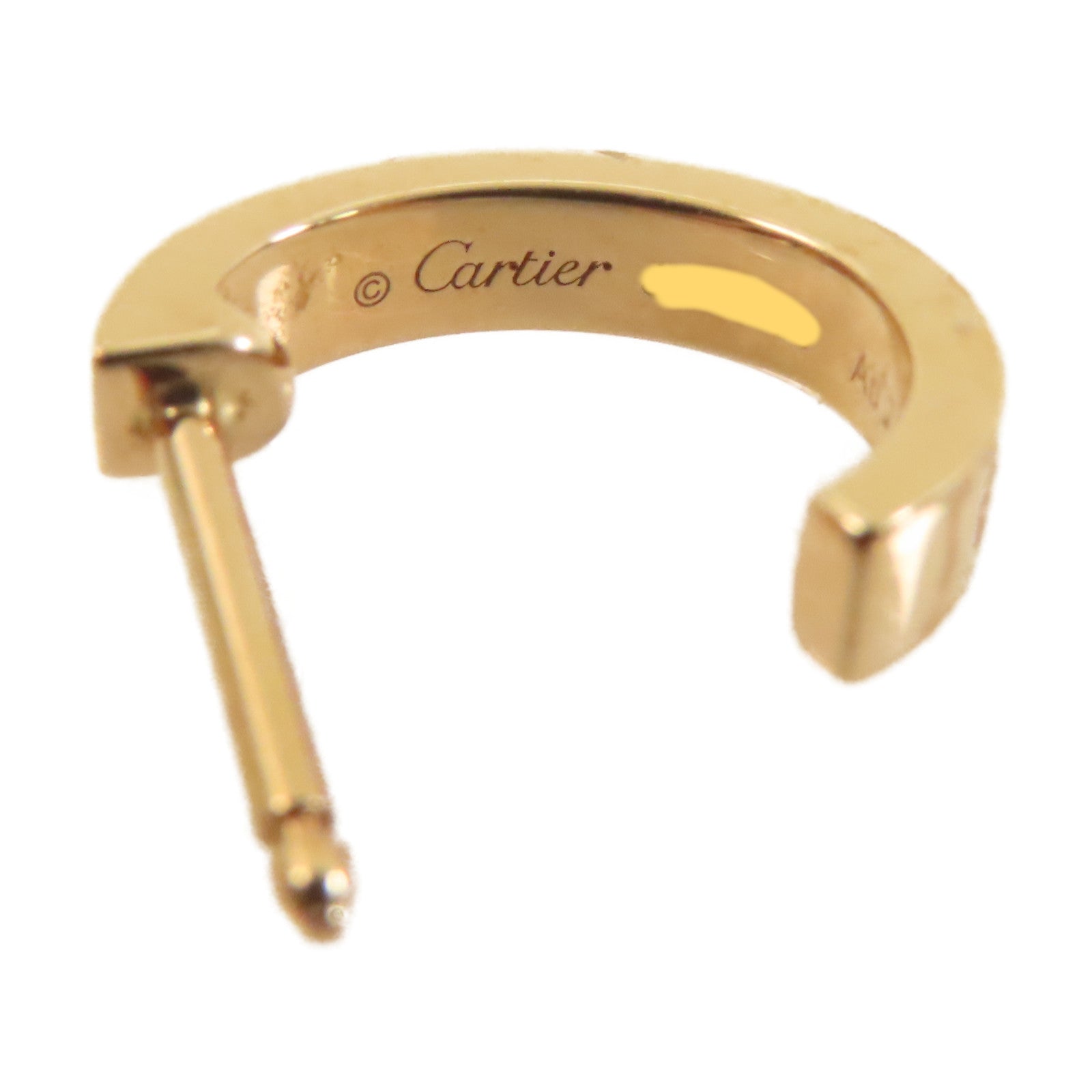 CARTIER 18K玫瑰金Mini Love Earrings耳環