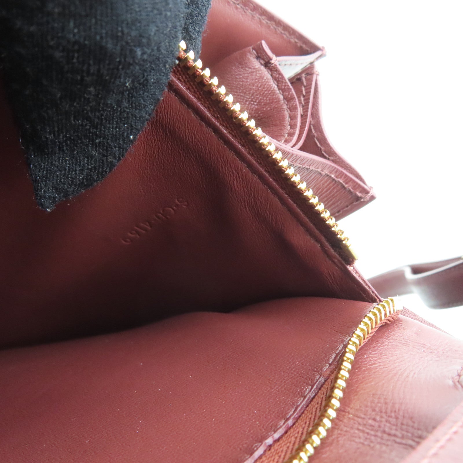 CELINE 【激减优惠】牛皮皮革Classic Box金扣肩背袋啡色