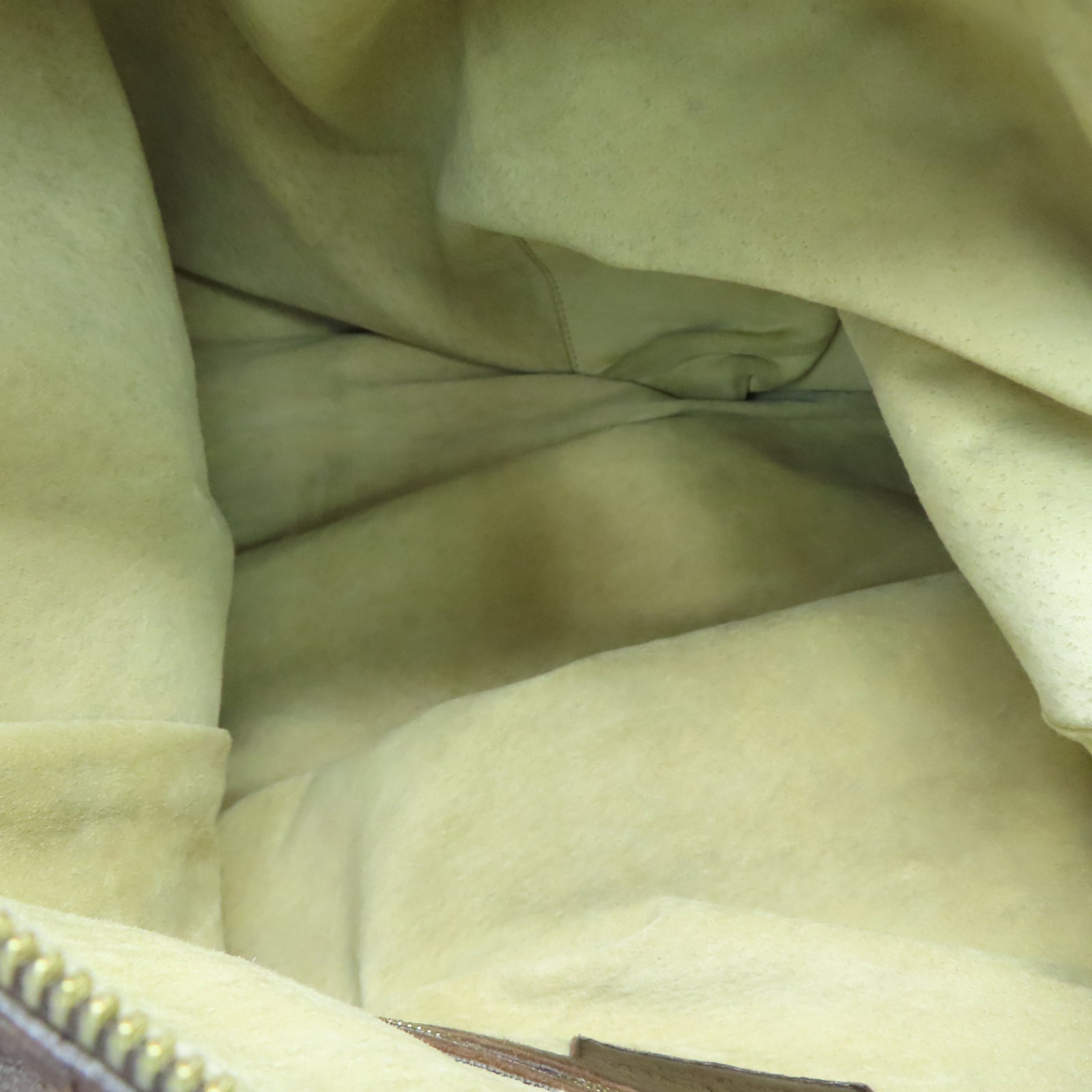 BOTTEGA VENETA 牛皮皮革Shoulder Bag金扣手挽肩背兩用袋棕色