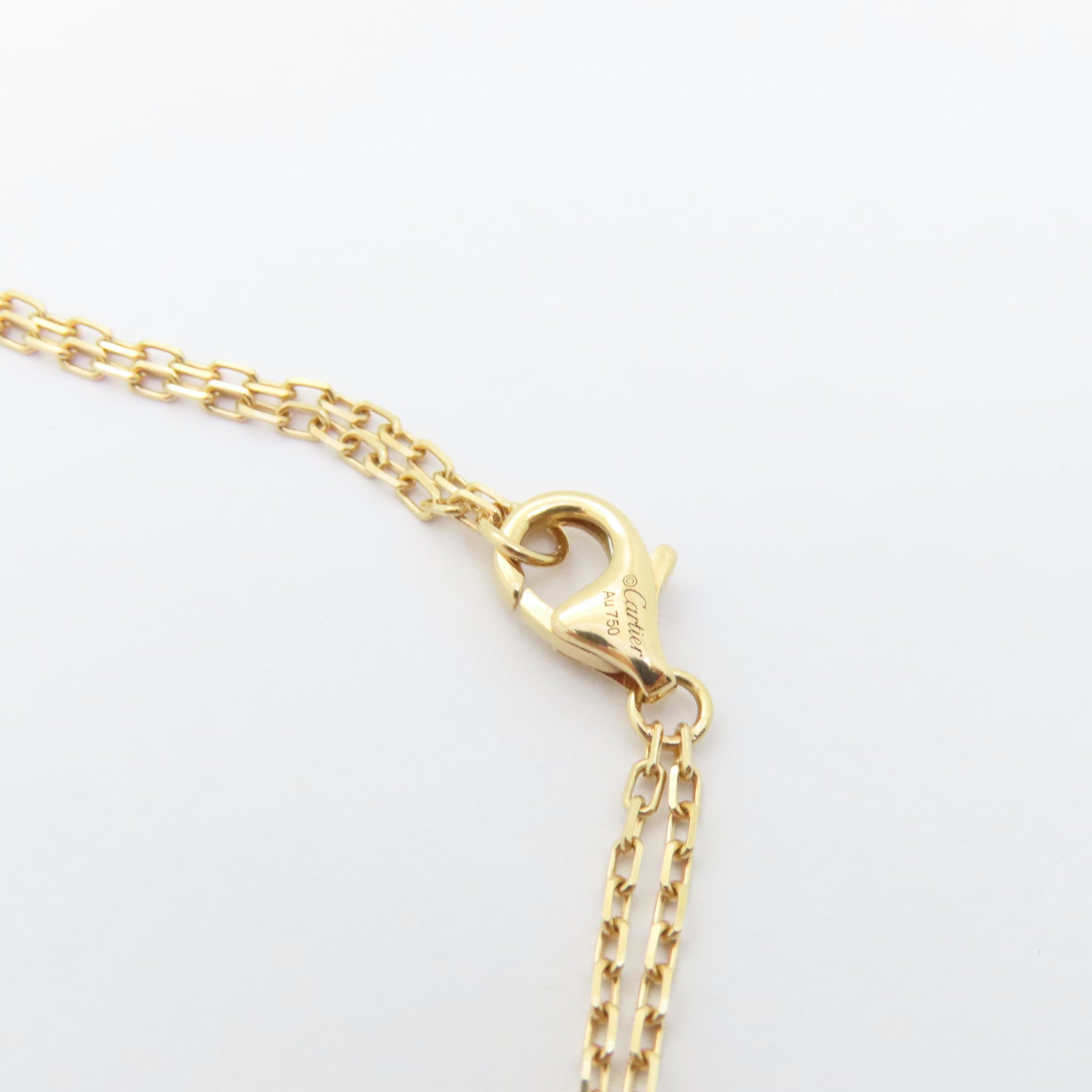 CARTIER 18K玫瑰金Love Necklace項鍊