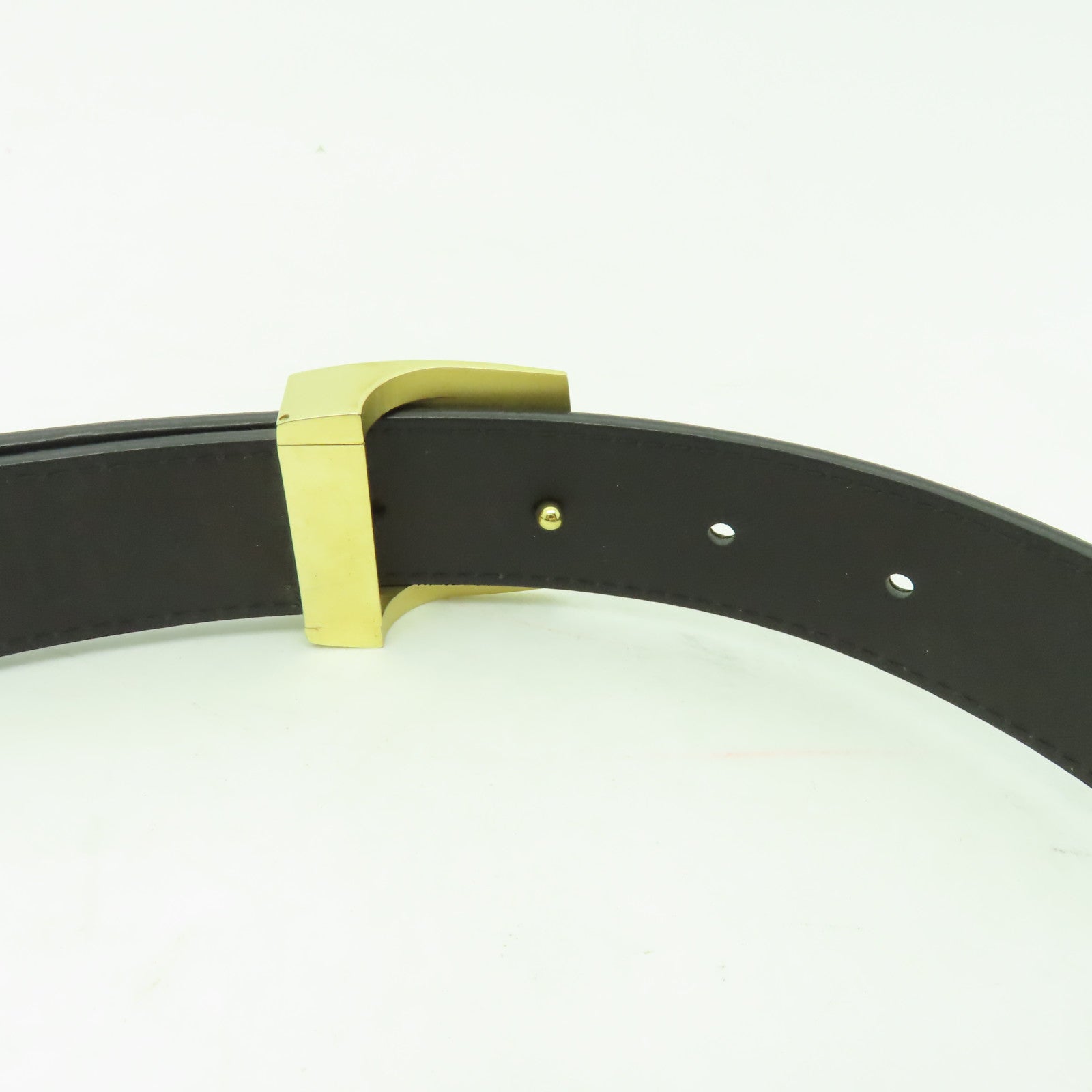 LOUIS VUITTON Monogram Multicolore Belt (90cm)金扣皮帶黑色/彩色