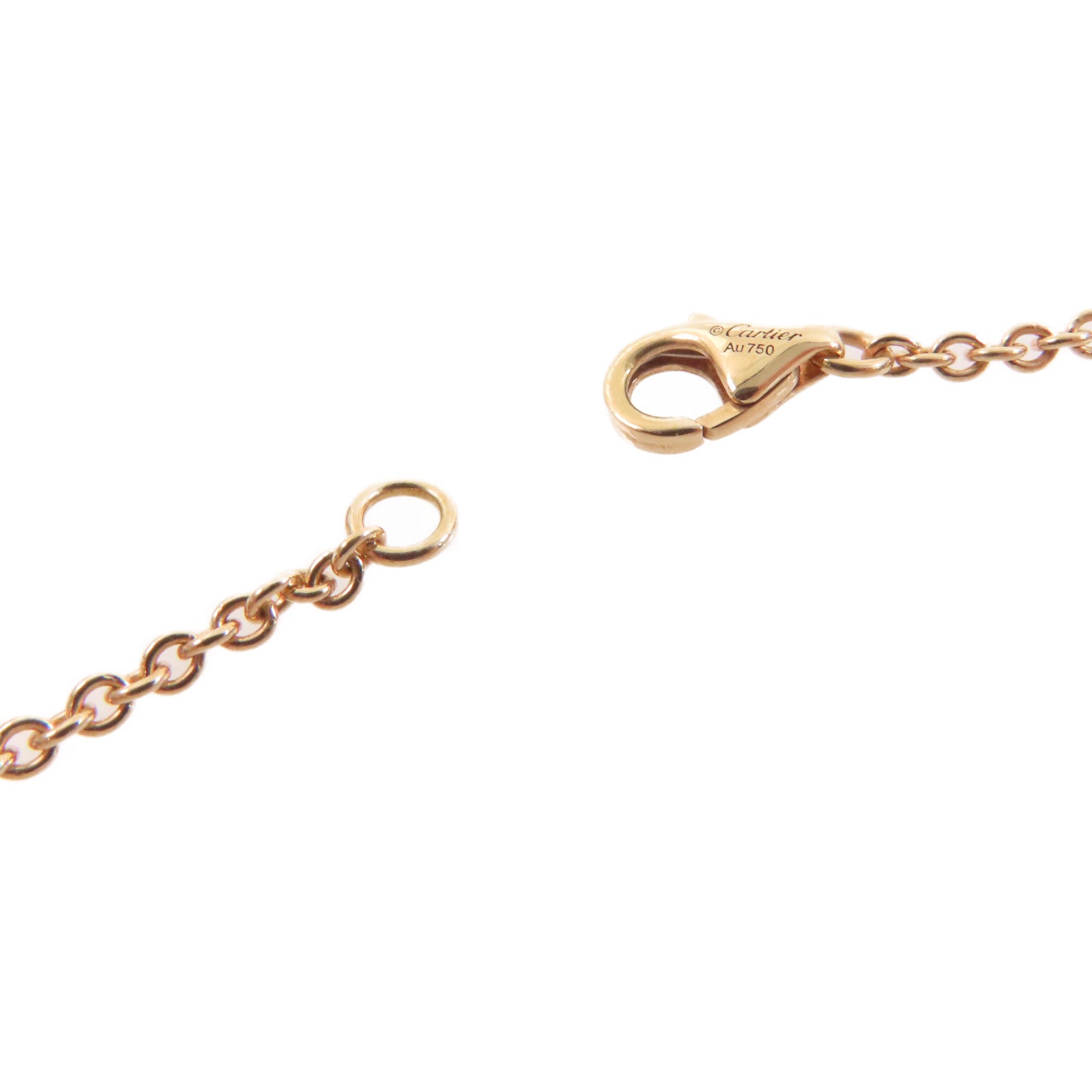 CARTIER 18K玫瑰金Love Necklace項鏈