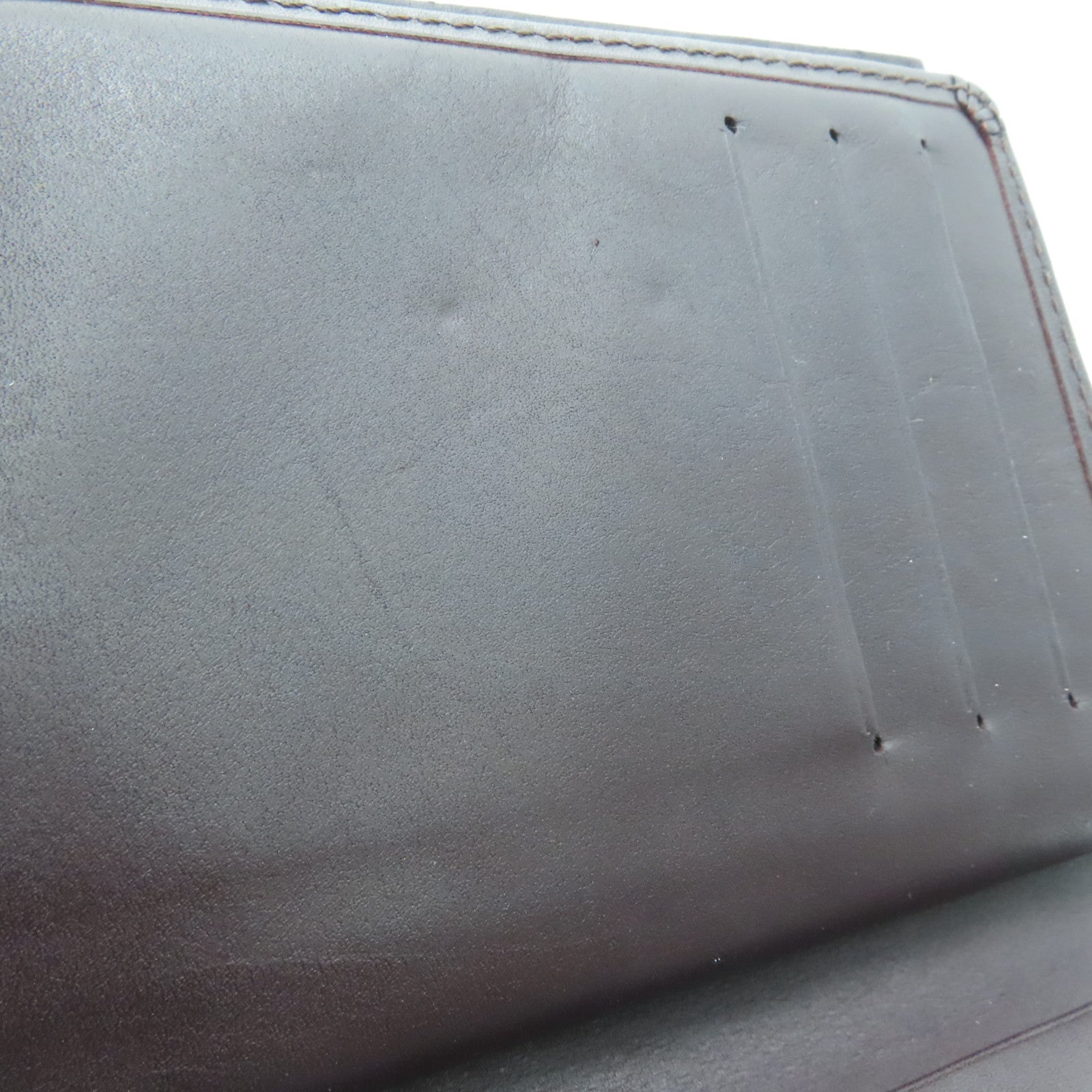 LOUIS VUITTON Monogram Vernis Koala金扣钱包酒红色
