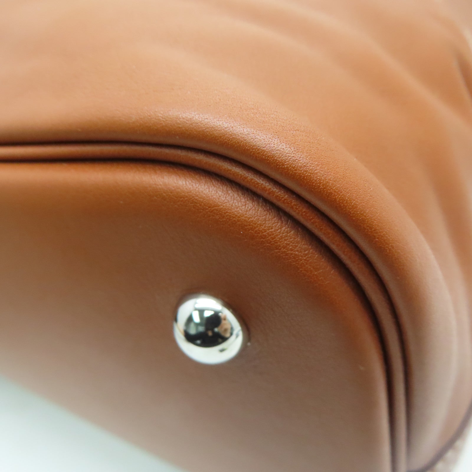 HERMES Swift皮革Bolide Relax银扣手挽袋啡色