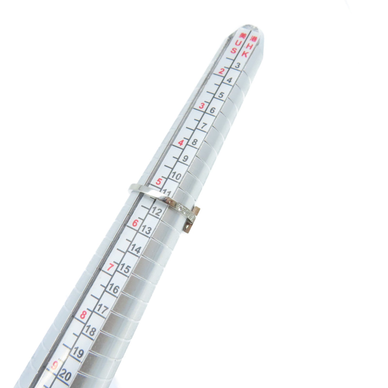 TIFFANY＆CO PT950鉑金/3.32g鑽石Diamond Ring戒指US#5.25