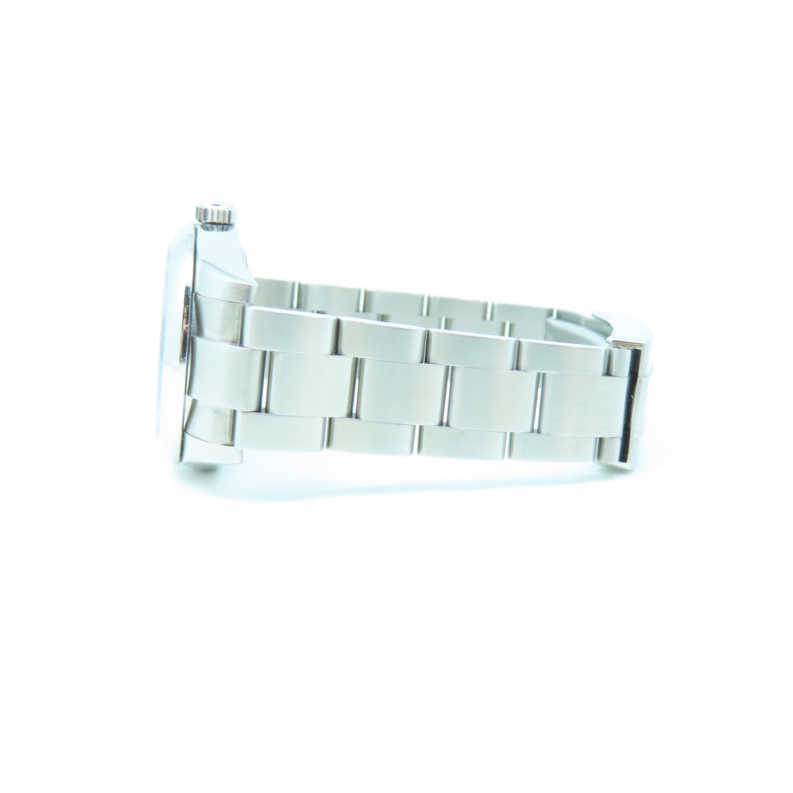 ROLEX Oyster Perpetual不鏽鋼手錶自動機芯黑色/粉紅色