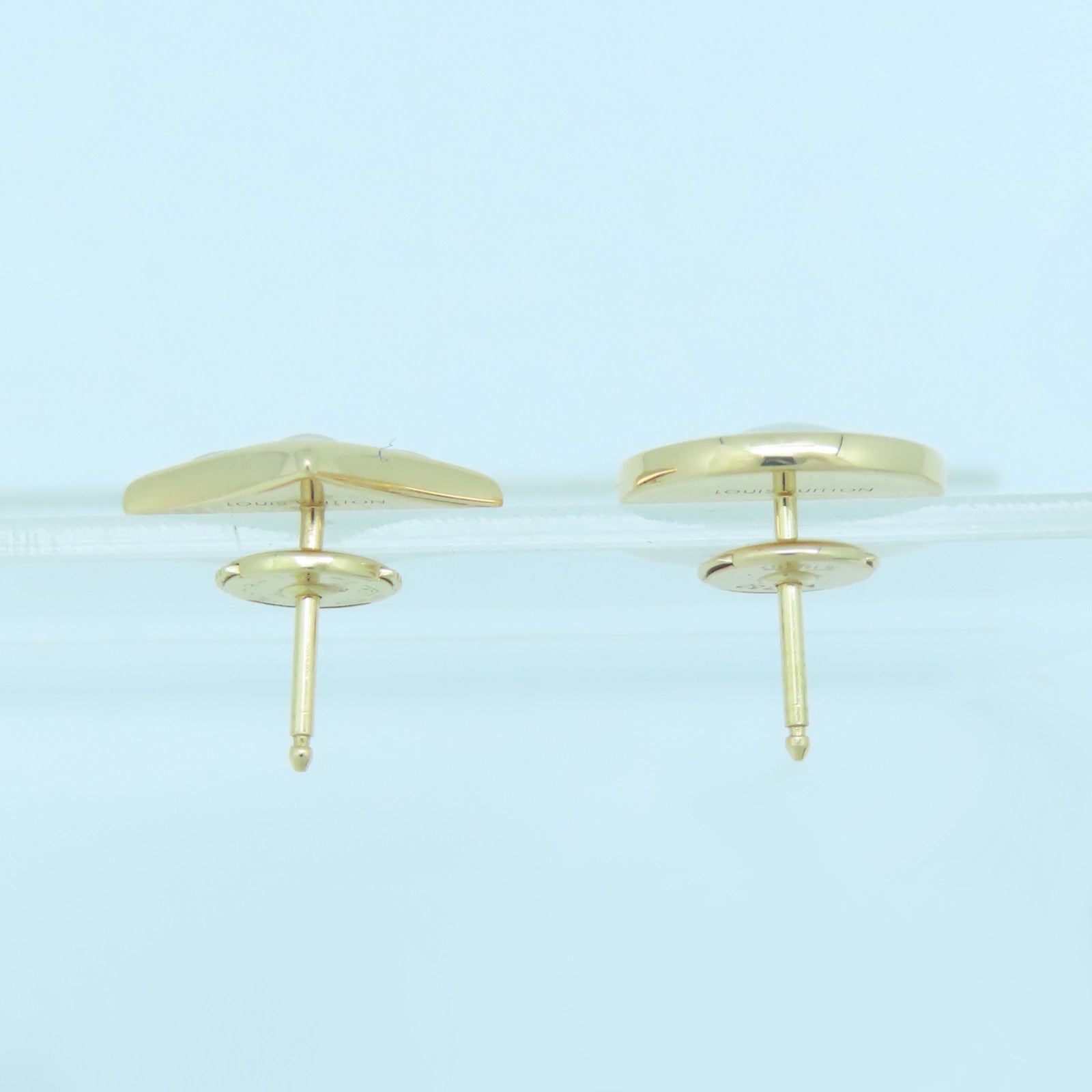 LOUIS VUITTON 【激減優惠】18K黃金Earrings耳環白色金色