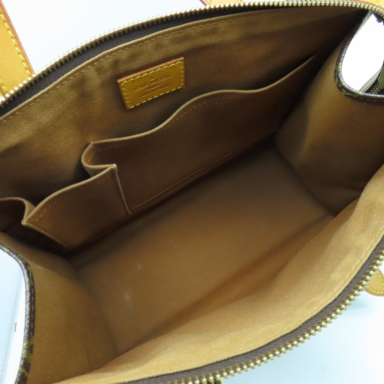 LOUIS VUITTON Monogram Popincourt Haut金扣手挽袋啡色