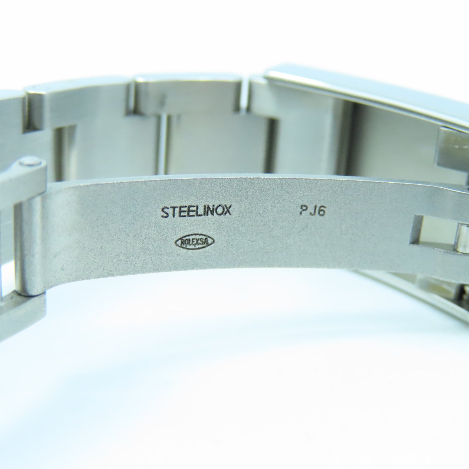 ROLEX Oyster Perpetual不鏽鋼手錶自動機芯黑色/粉紅色