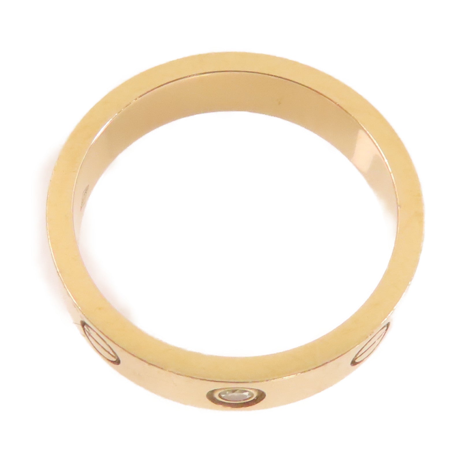 CARTIER 18K玫瑰金Wedding Love Ring戒指#51/US#5.75