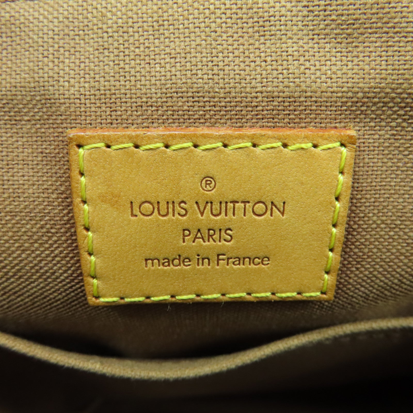 LOUIS VUITTON Monogram Popincourt Haut金扣手挽袋啡色