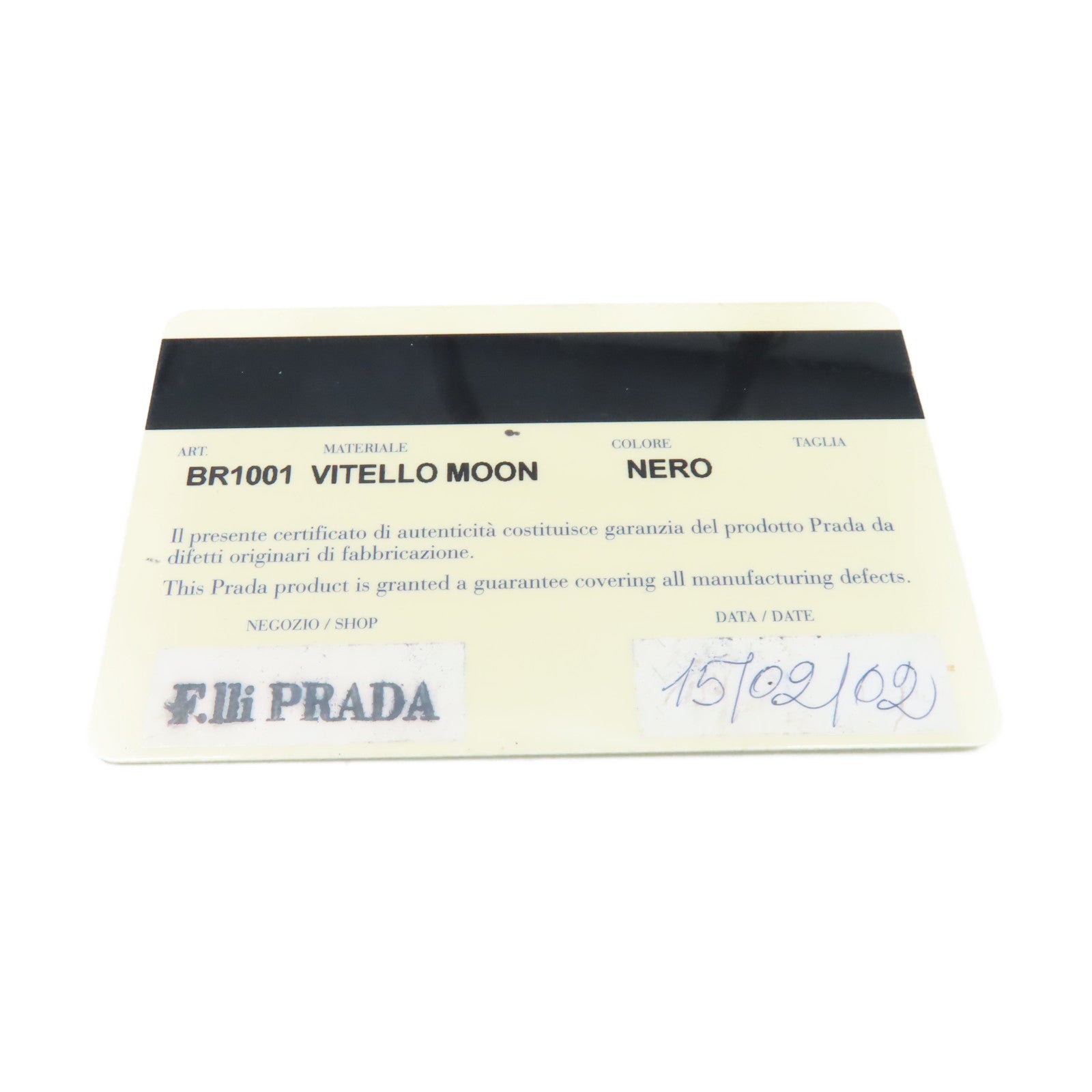 PRADA 牛皮皮革Shoulder Bag肩背袋黑色