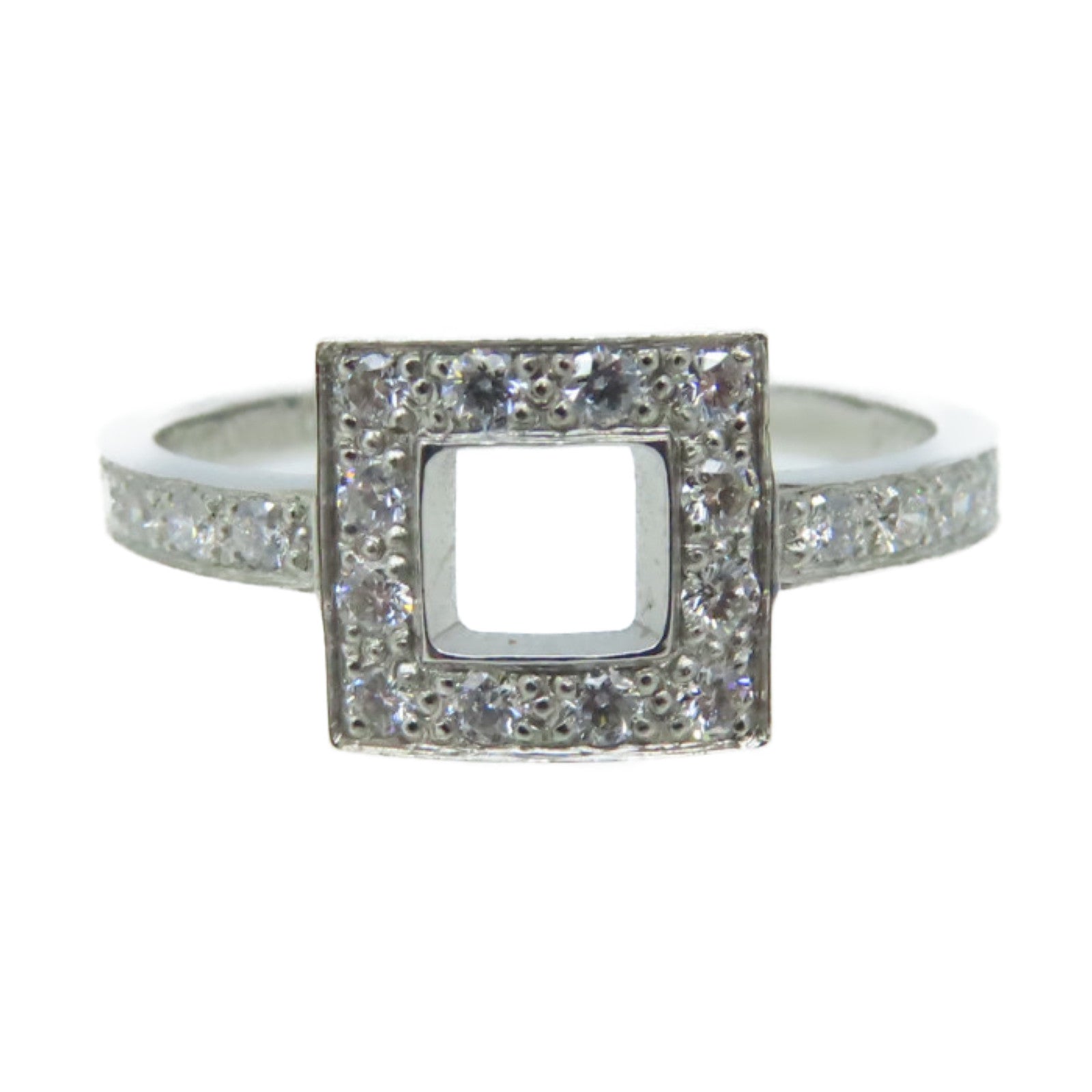 TIFFANY＆CO PT950鉑金/3.32g鑽石Diamond Ring戒指US#5.25