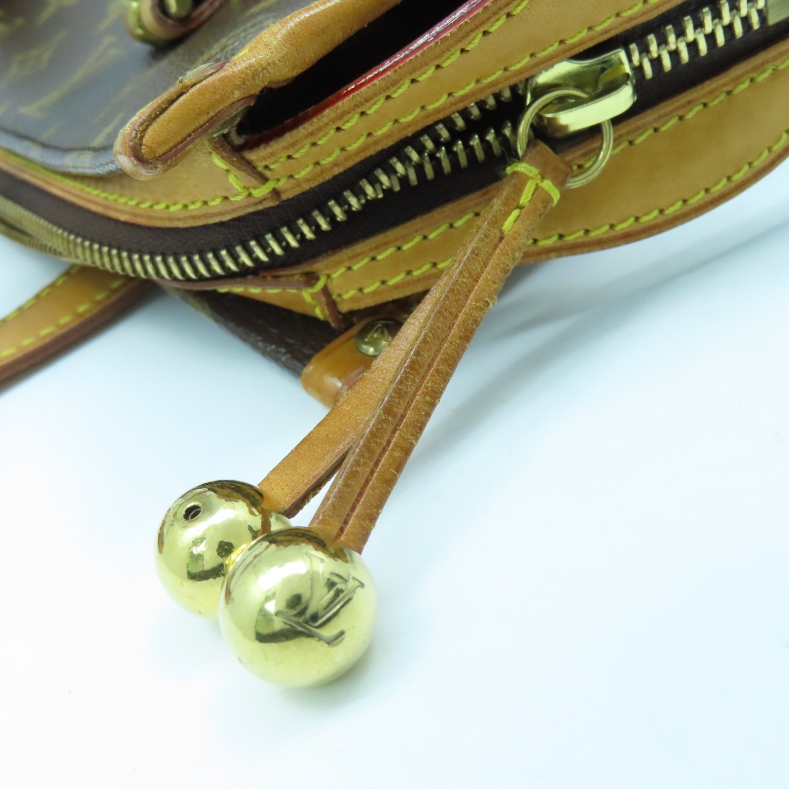 LOUIS VUITTON Monogram Popincourt Haut金扣手挽袋啡色