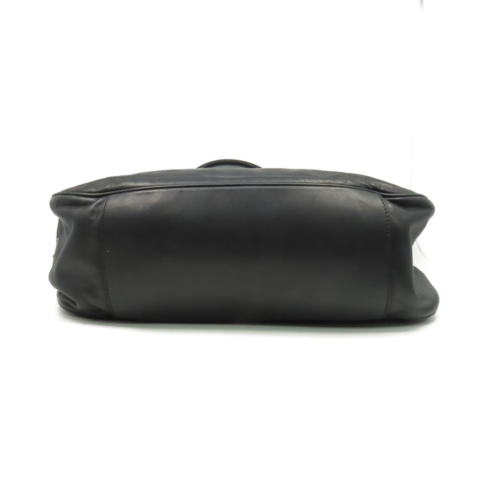 PRADA 牛皮皮革Shoulder Bag肩背袋黑色