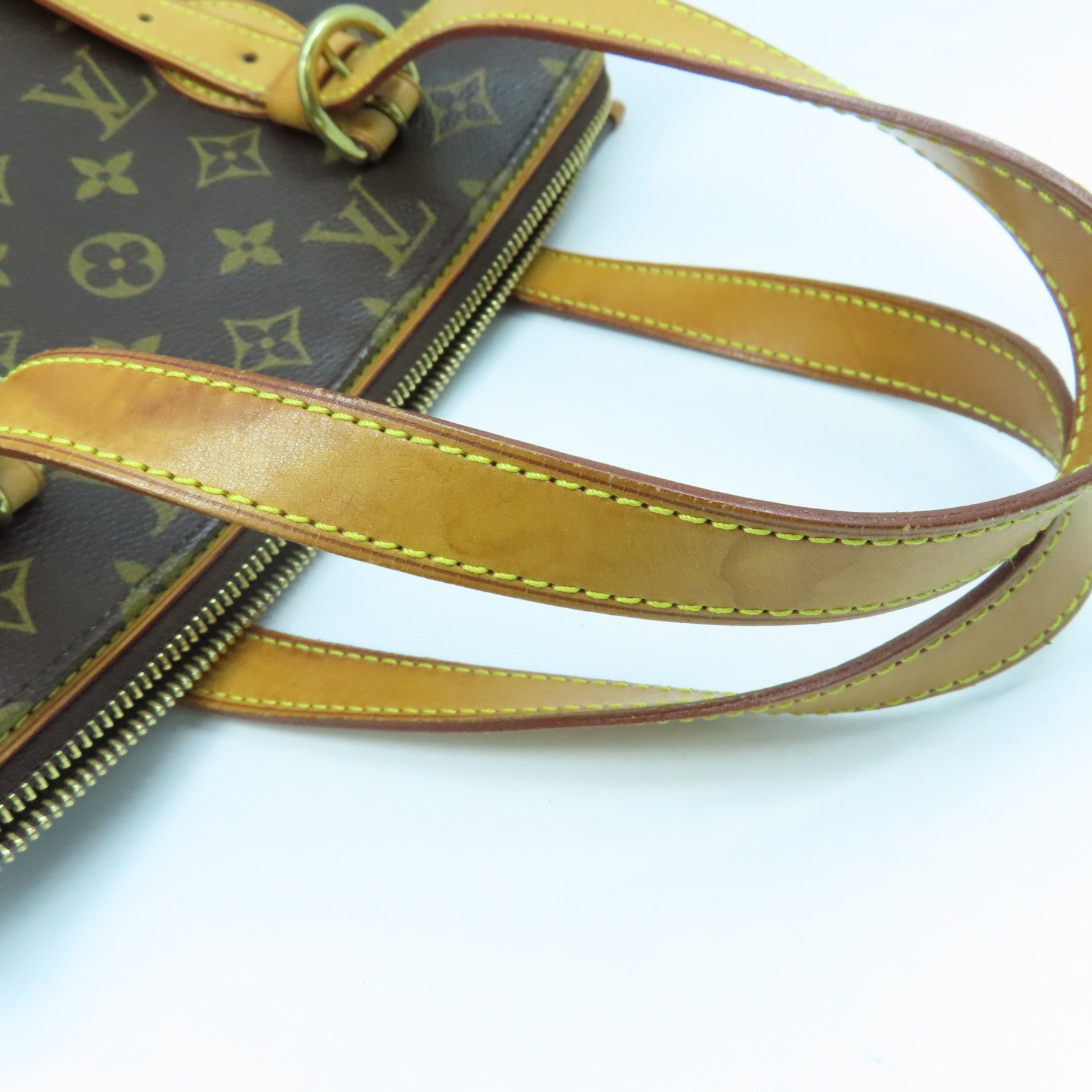 LOUIS VUITTON Monogram Popincourt Haut金扣手挽袋啡色
