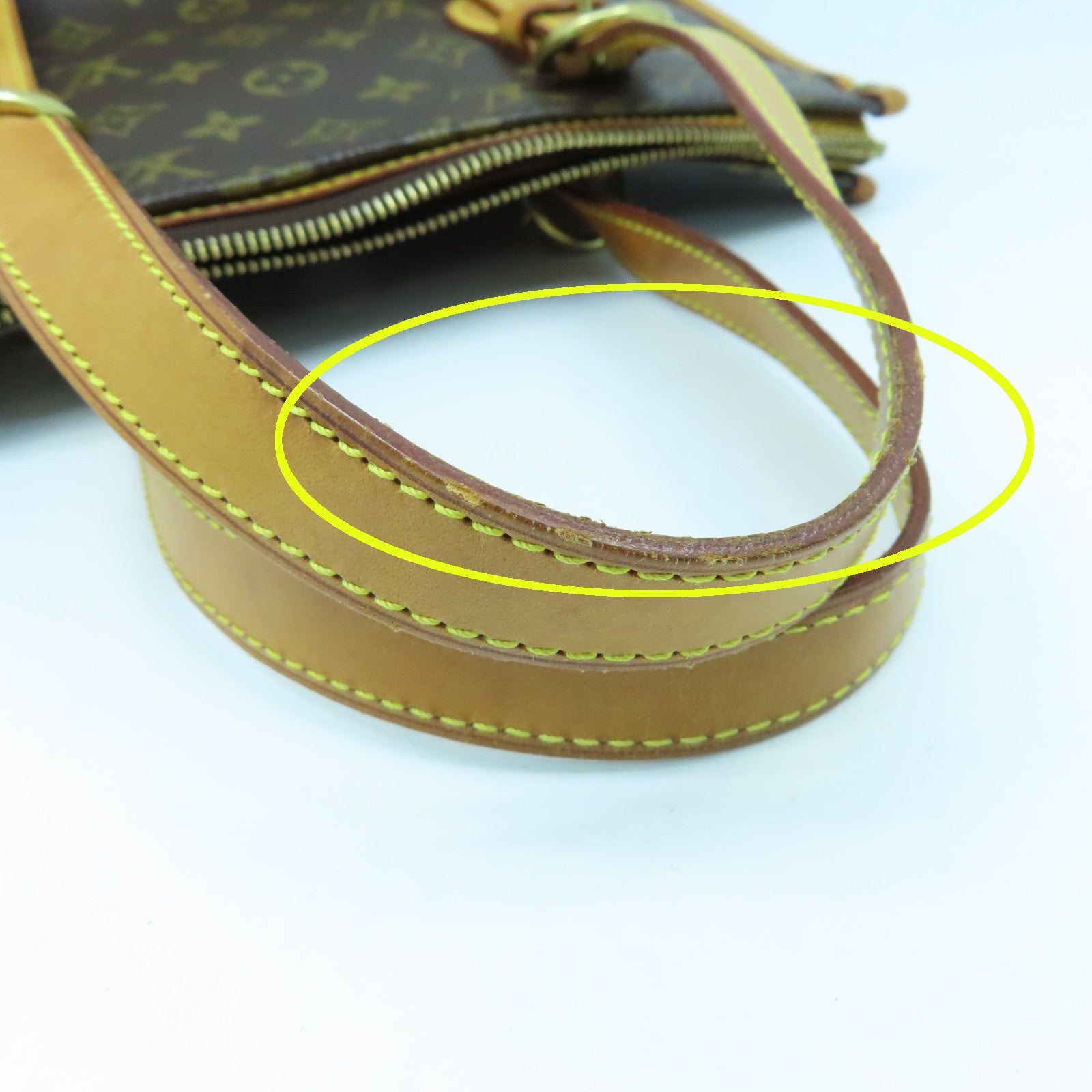 LOUIS VUITTON Monogram Popincourt Haut金扣手挽袋啡色