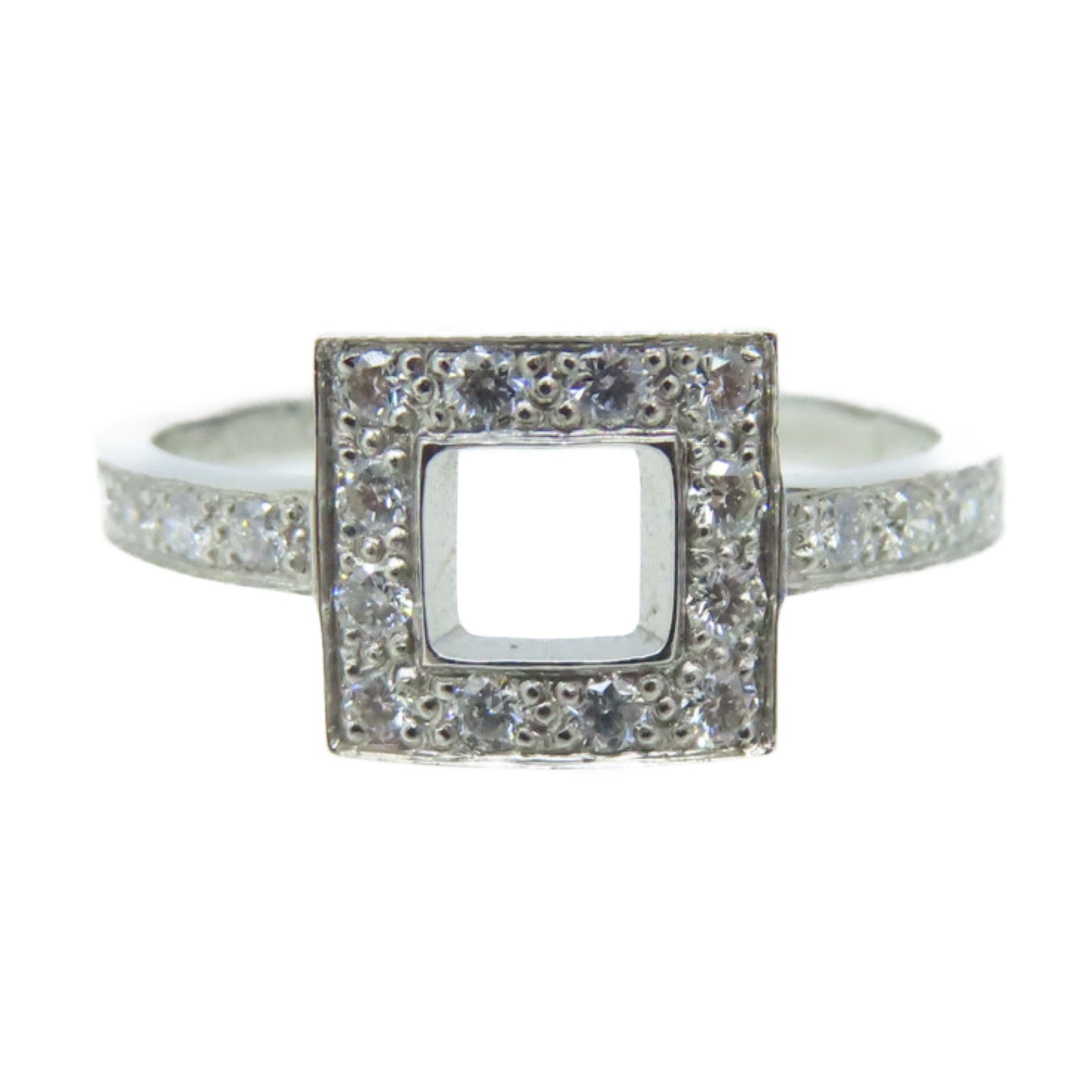 TIFFANY＆CO PT950鉑金/3.32g鑽石Diamond Ring戒指US#5.25