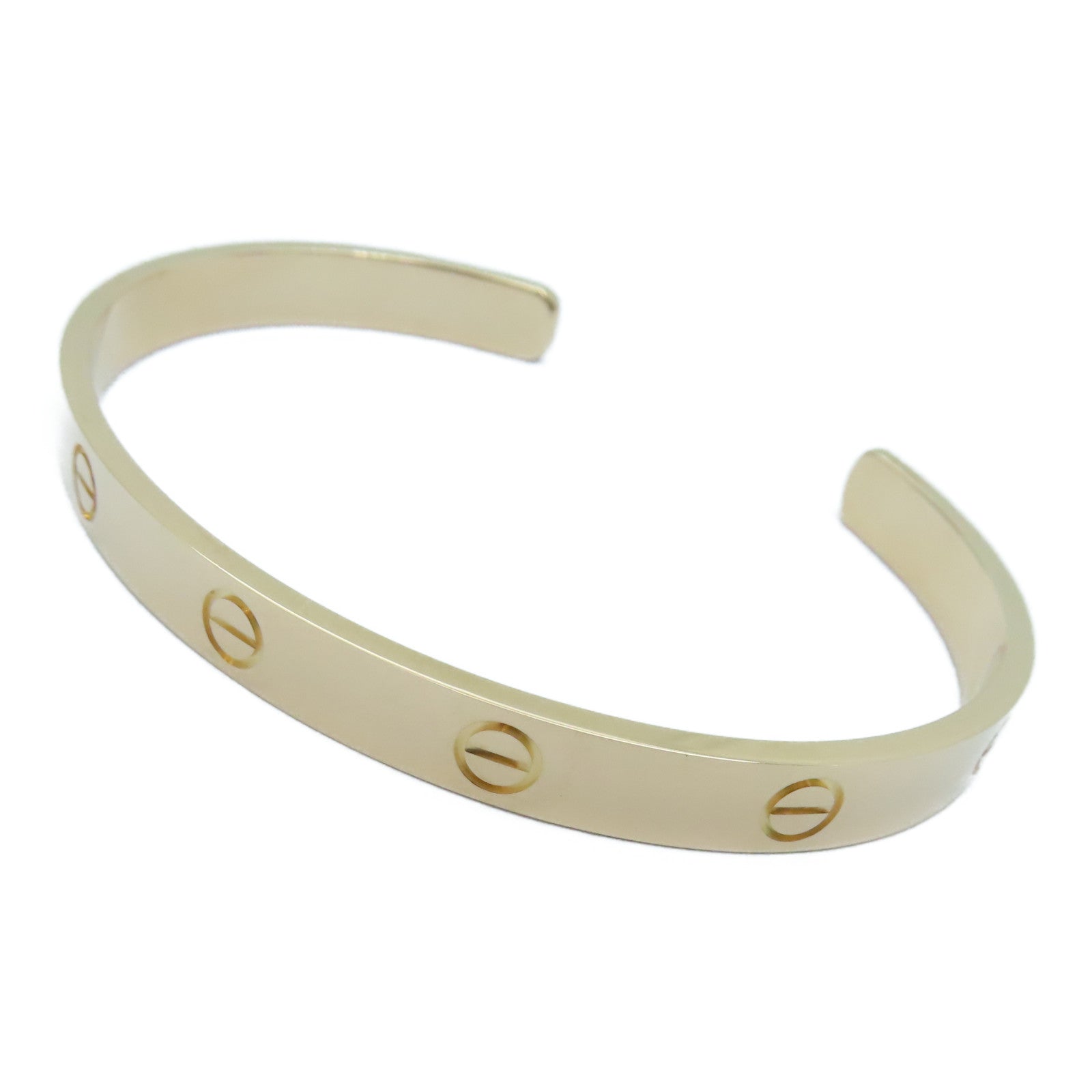 CARTIER 18K玫瑰金Love Blaceret手鐲Cartier#19