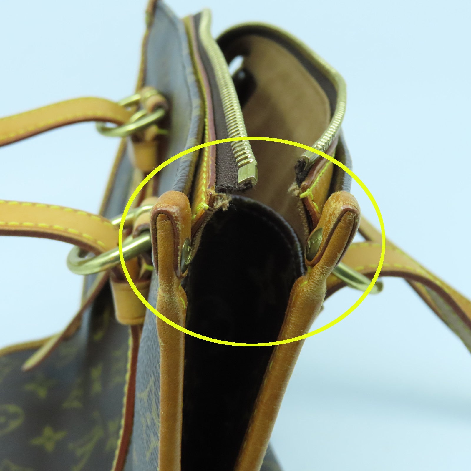 LOUIS VUITTON Monogram Popincourt Haut金扣手挽袋啡色
