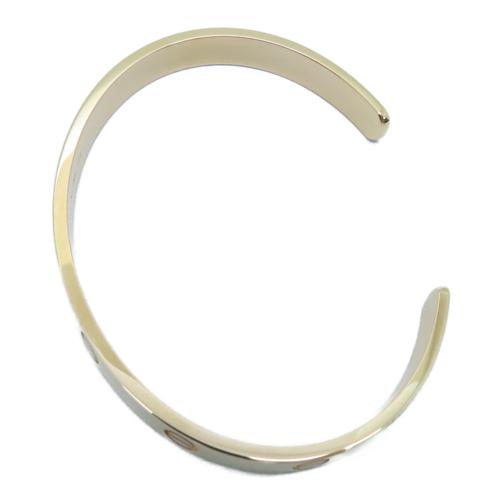 CARTIER 18K玫瑰金Love Blaceret手鐲Cartier#19