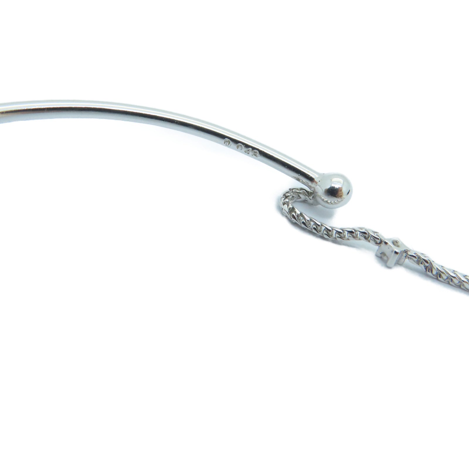 JEWELRY 【激減優惠】18K白金Diamond Bangle鑽石手鏈/手鐲