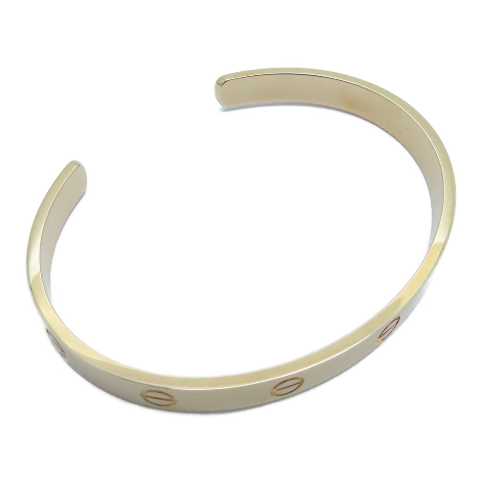 CARTIER 18K玫瑰金Love Blaceret手鐲Cartier#19