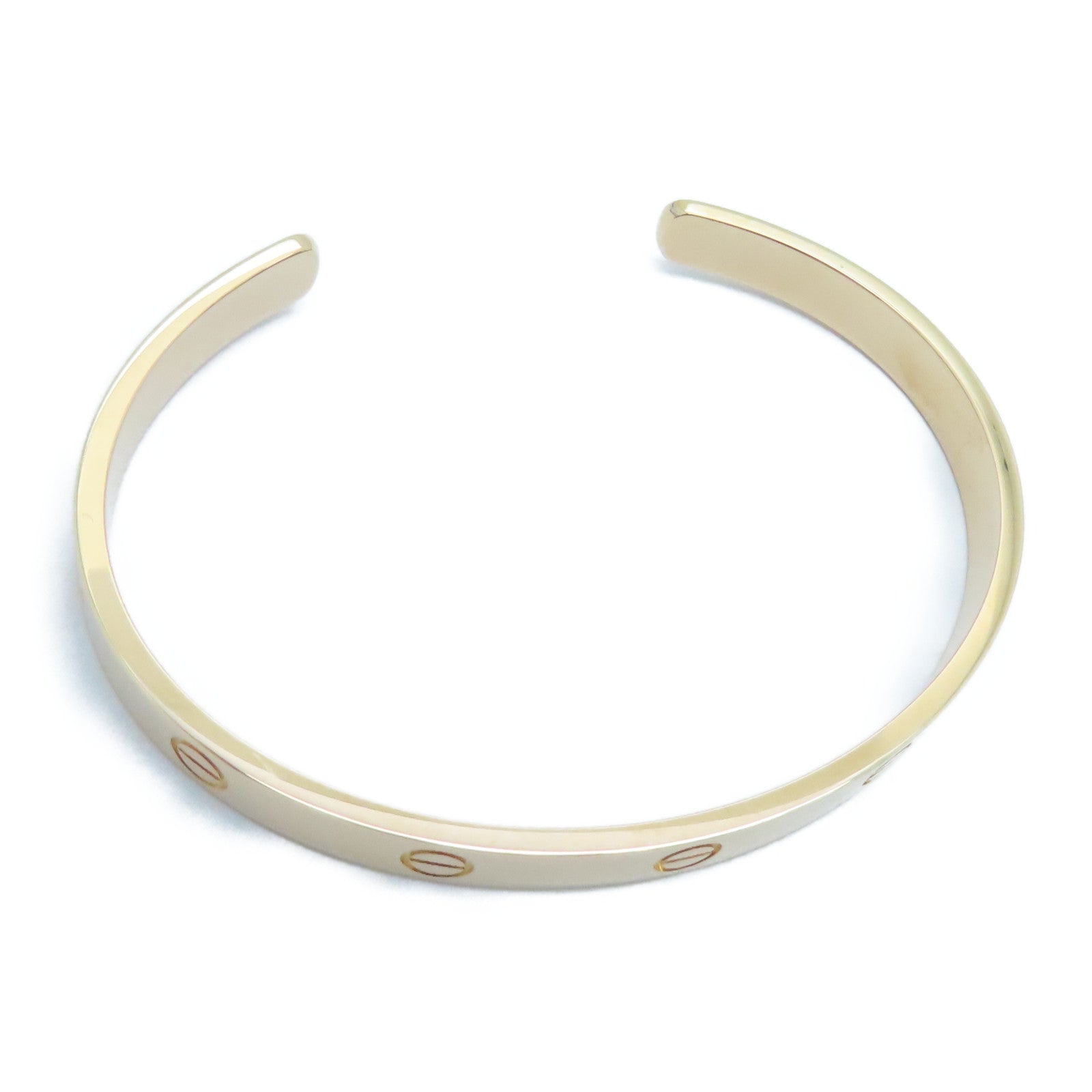 CARTIER 18K玫瑰金Love Blaceret手鐲Cartier#19