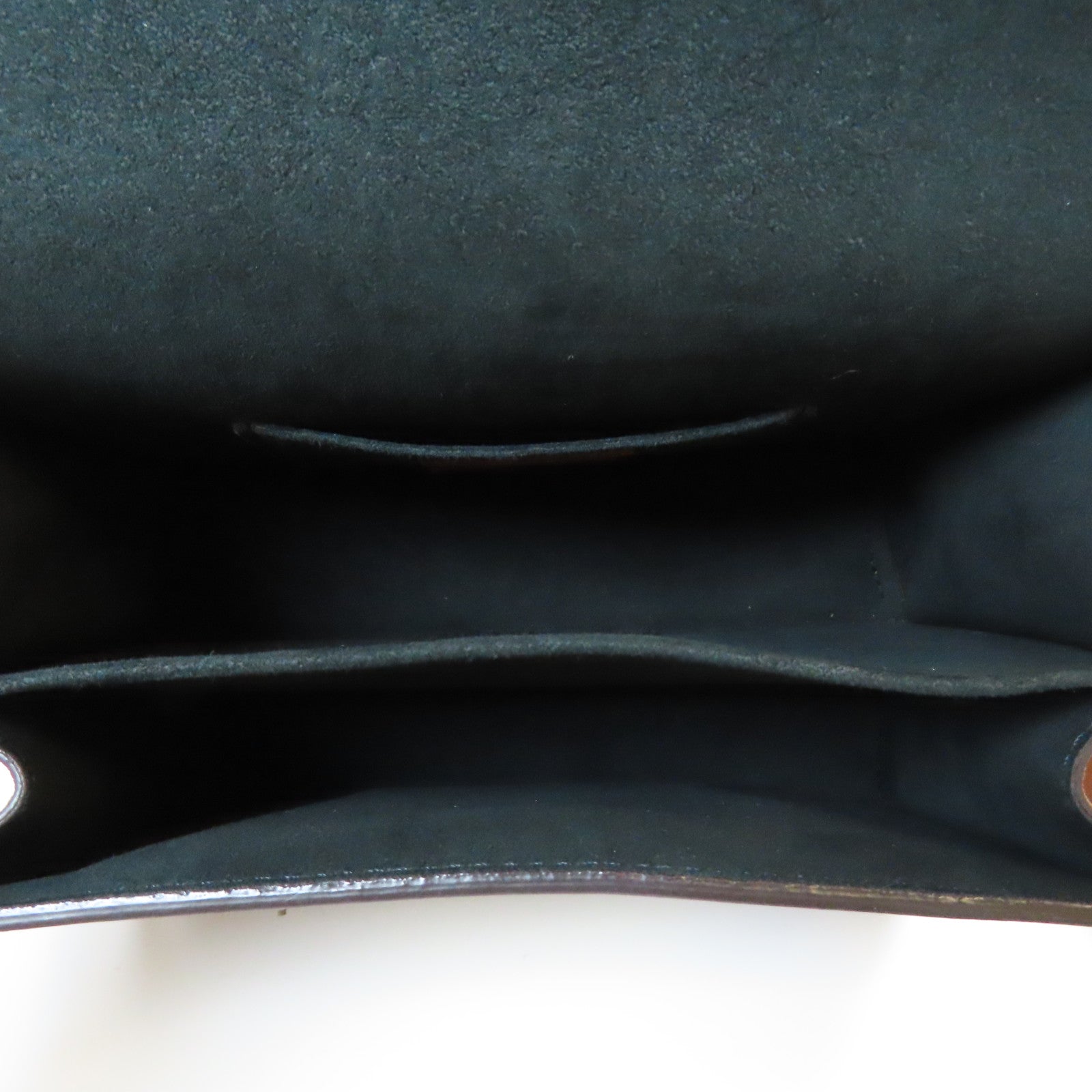 LOUIS VUITTON Monogram Reverse Mini Dauphino金扣肩背袋啡色