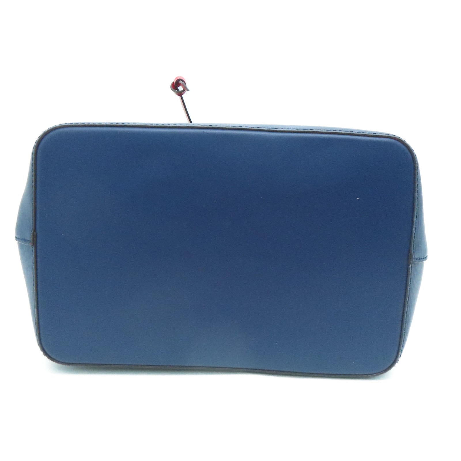 LOUIS VUITTON Epi Neo Noe MM silver buckle handle shoulder bag dual-use blue