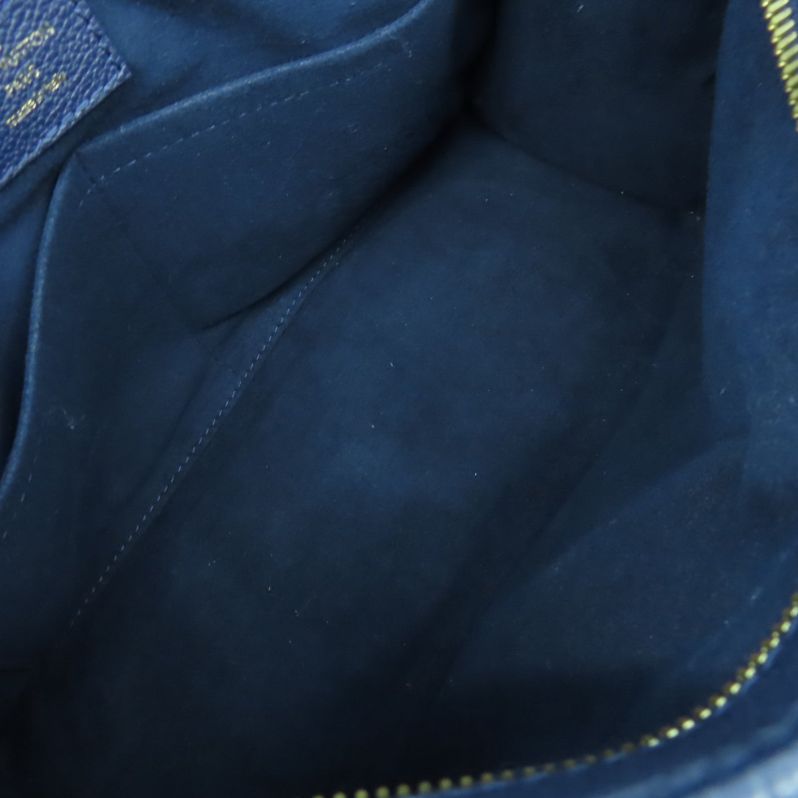 LOUIS VUITTON Monogram Popincourt MM金扣手挽肩背兩用袋啡色/藍色