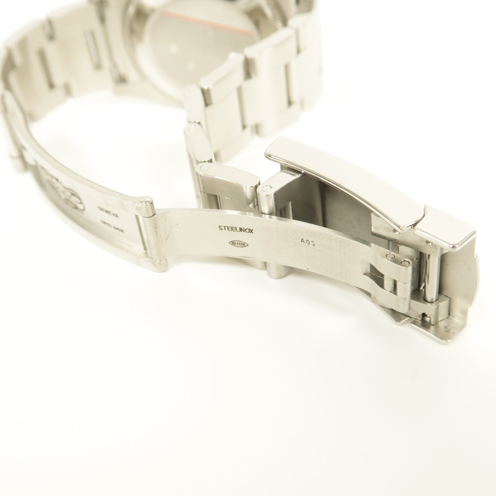 ROLEX Oyster Perpetual不鏽鋼手錶自動機芯白色