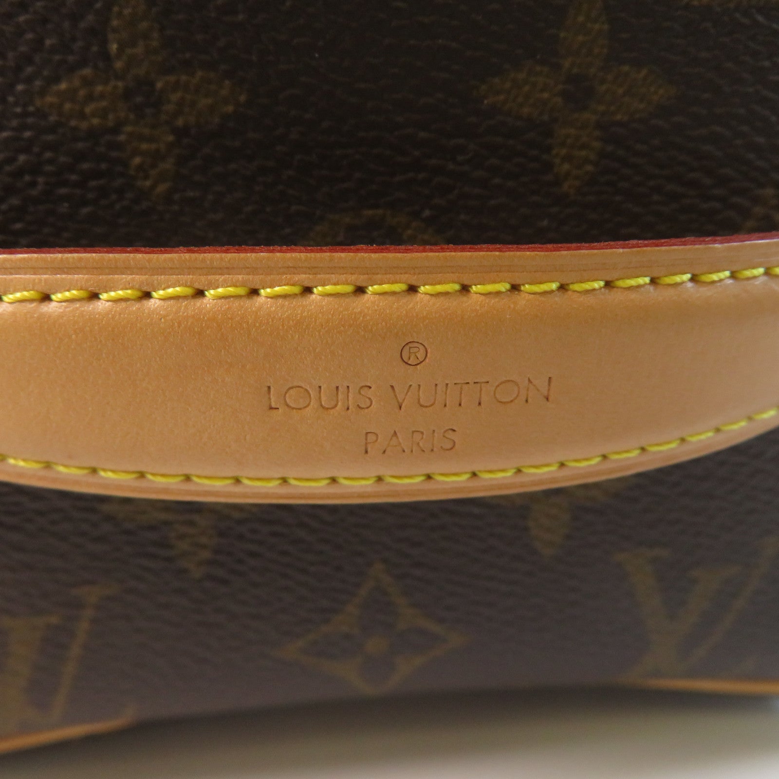 LOUIS VUITTON Monogram Nice Mini Toiletry金扣化妝袋啡色