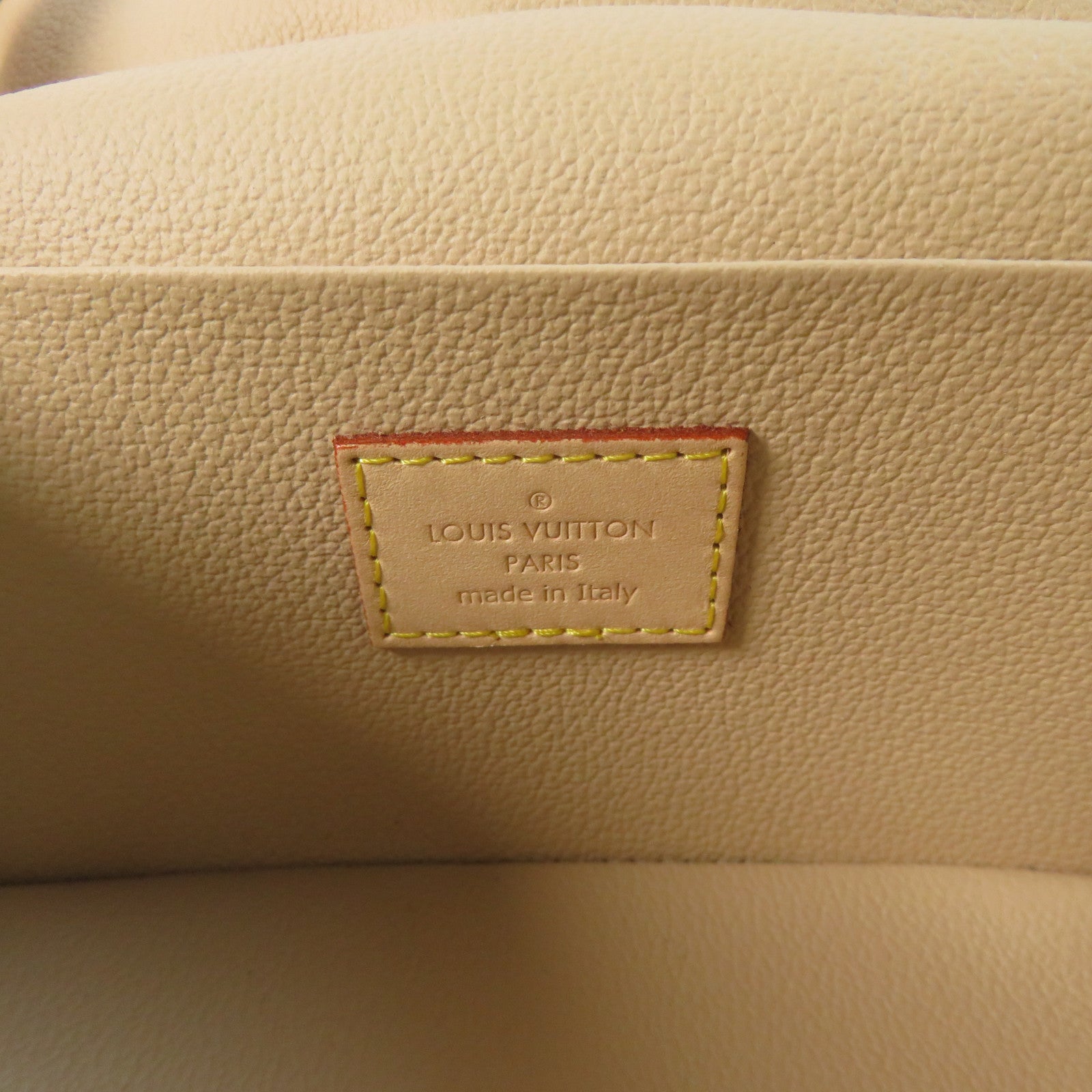 LOUIS VUITTON Monogram Nice Mini Toiletry金扣化妝袋啡色