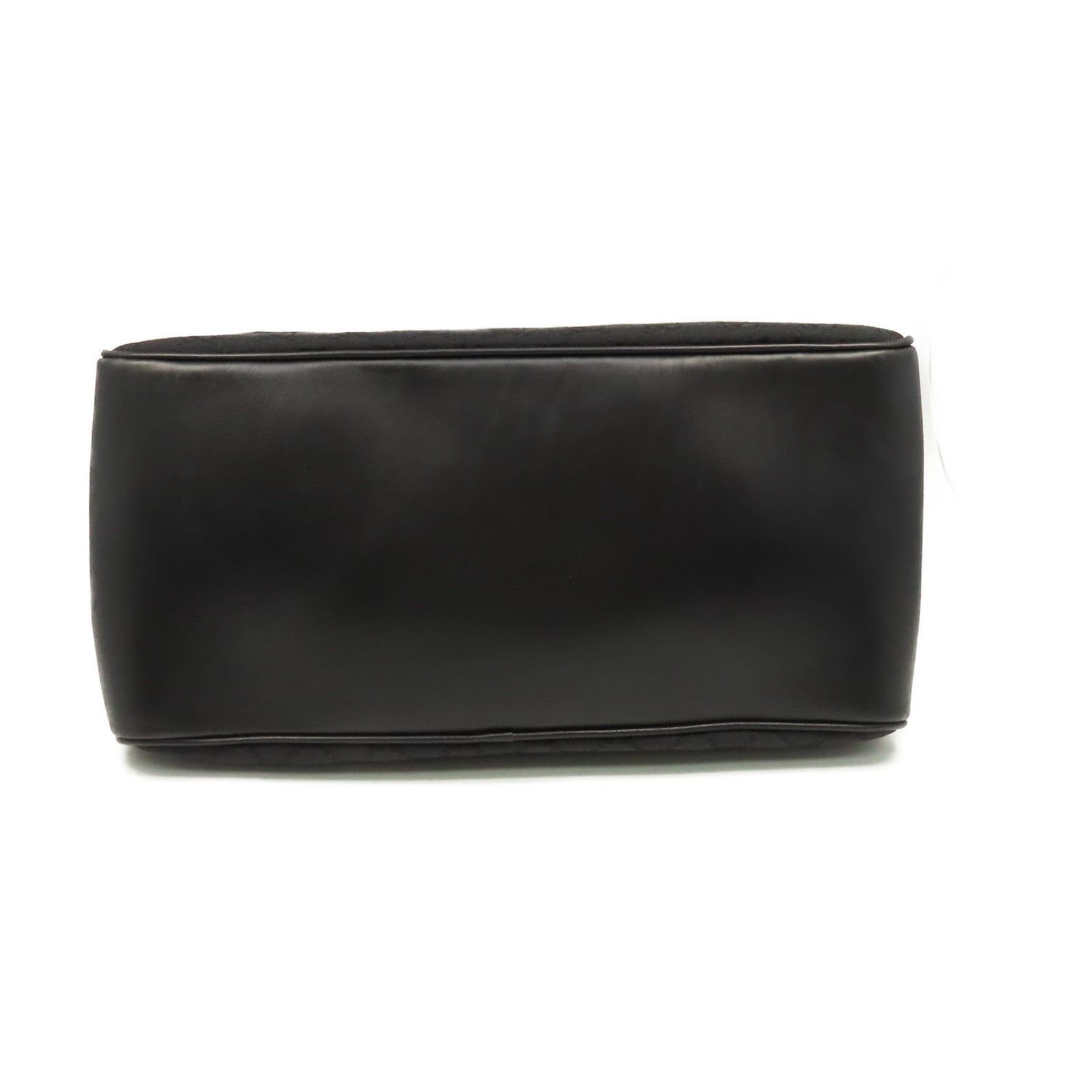 GUCCI GG帆布Shoulder Bag肩背袋黑色