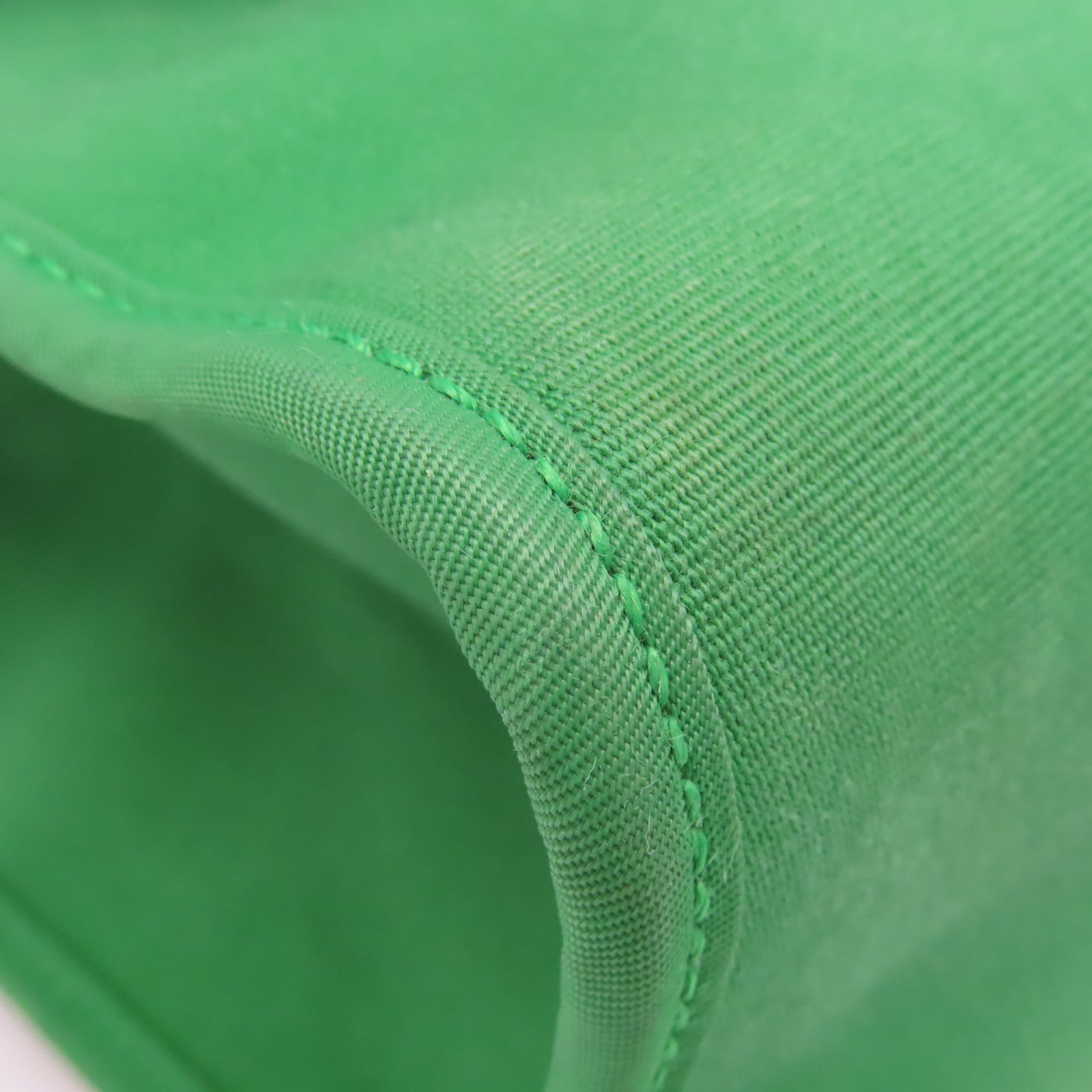 HERMES 帆布Herbag PM 2Way Shoulder Bag銀扣手挽肩背兩用袋Cactus鴨綠色