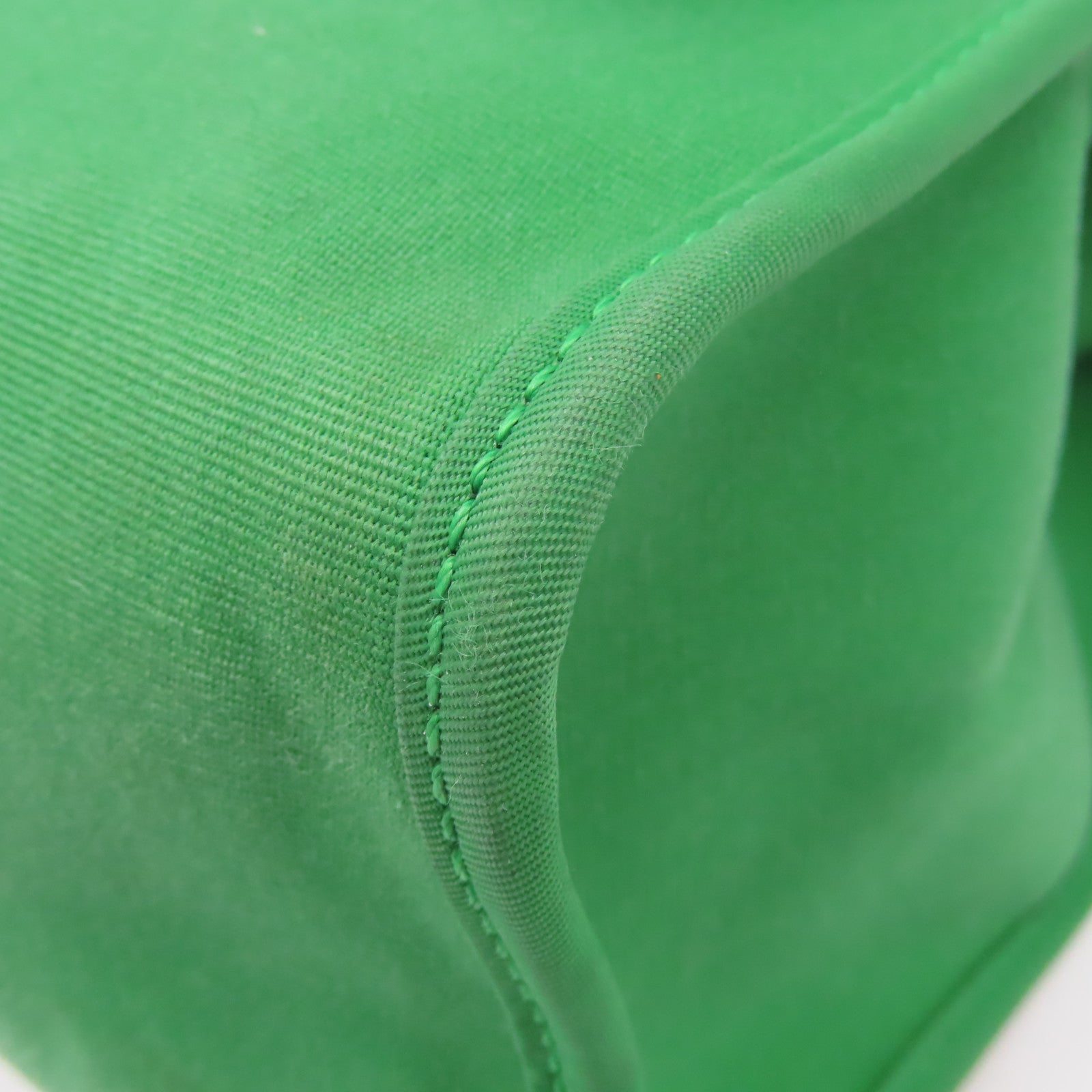 HERMES 帆布Herbag PM 2Way Shoulder Bag銀扣手挽肩背兩用袋Cactus鴨綠色