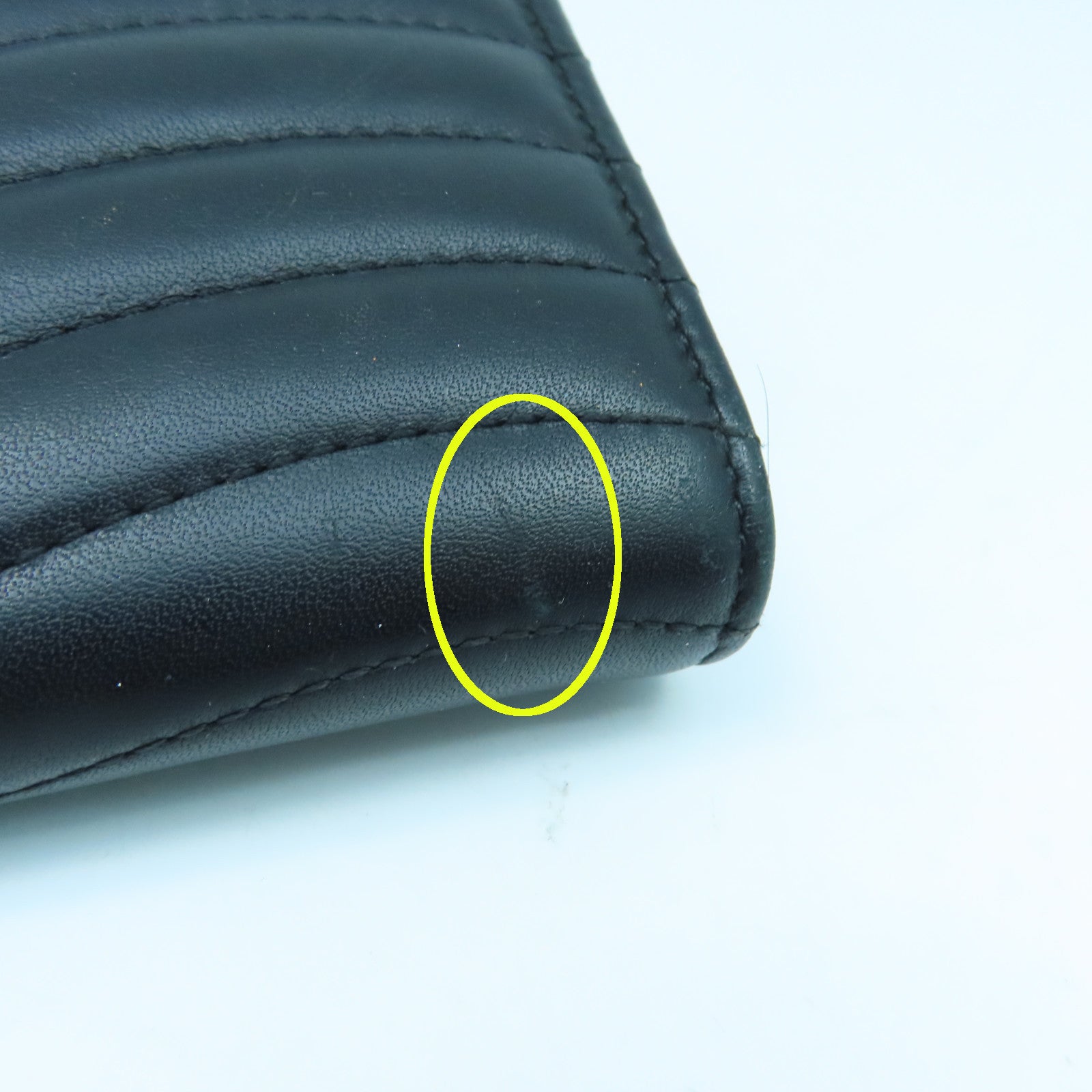 LOUIS VUITTON 牛皮皮革New Wave Long Wallet金扣長錢包黑色