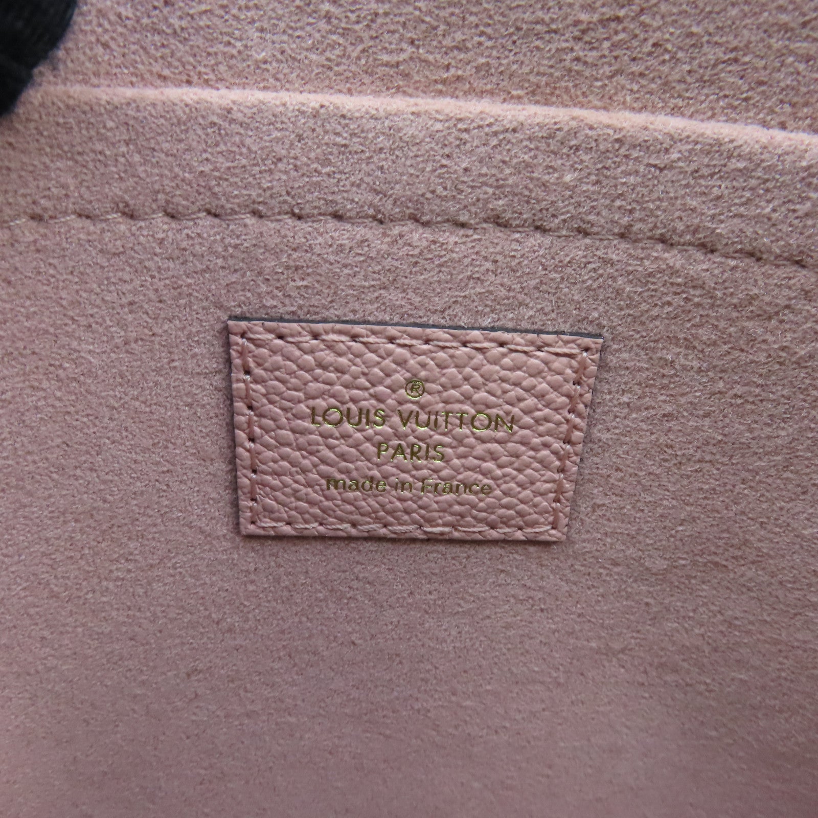 LOUIS VUITTON 【激減優惠】Monogram Daily Pouch金扣手拿包啡色/粉紅色