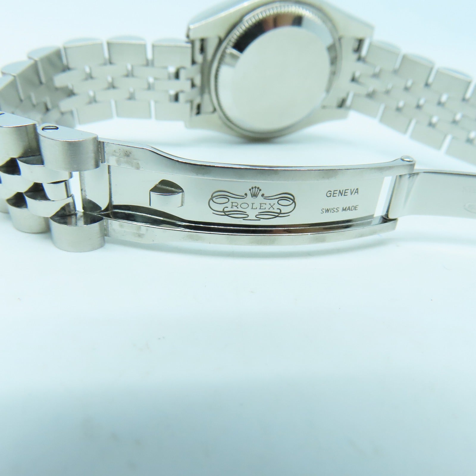 ROLEX 18K白金Datejust 2005不锈钢手表自动机芯灰色