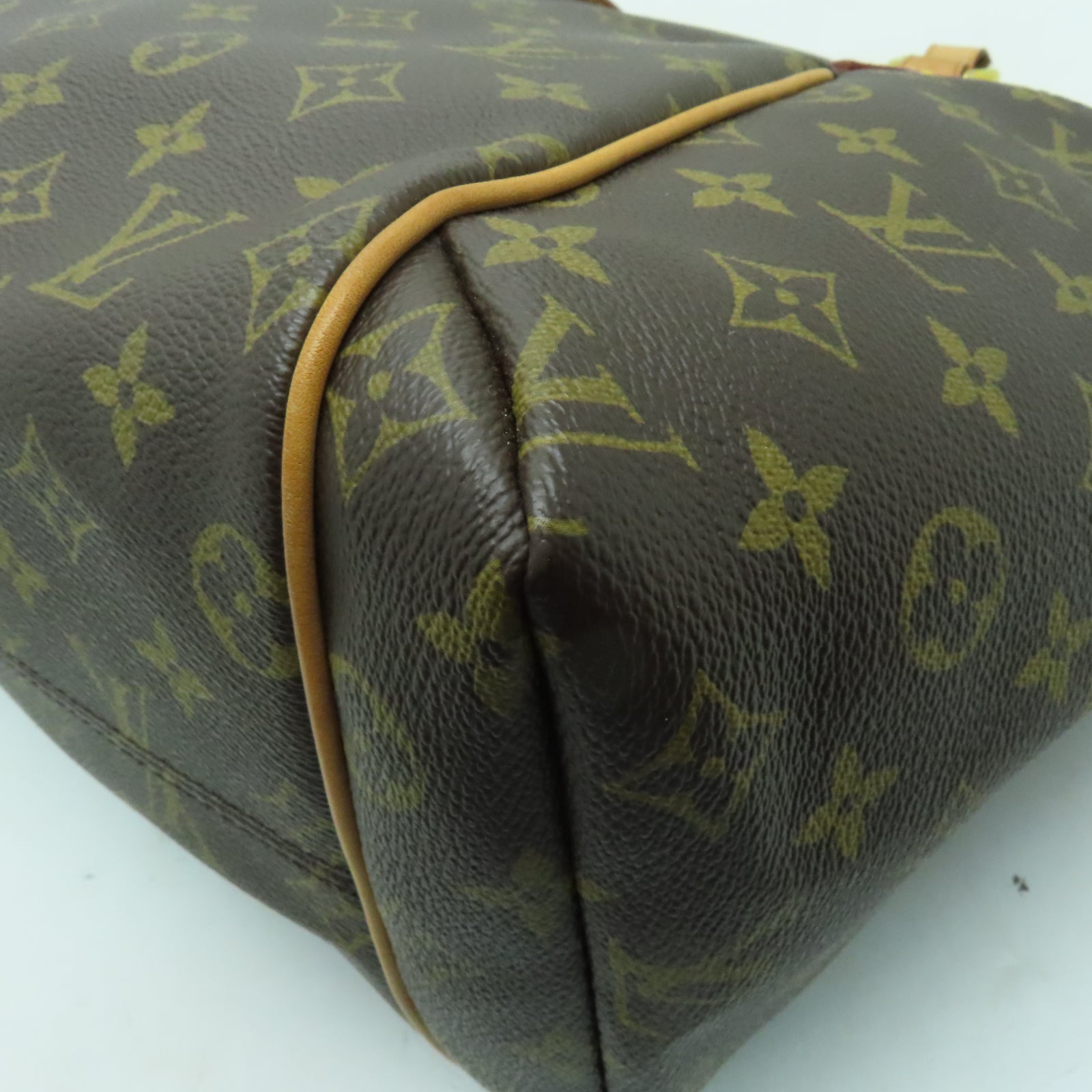 LOUIS VUITTON Monogram Totally MM金扣肩背袋啡色