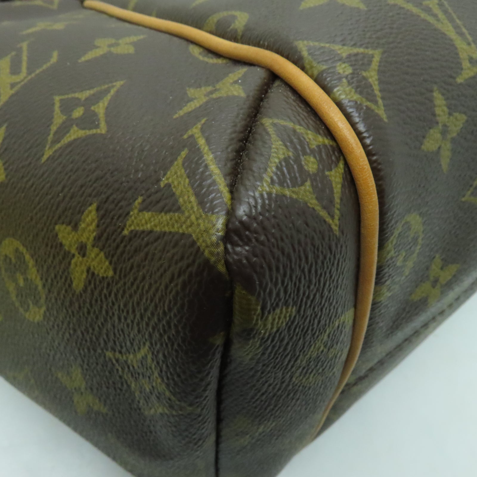 LOUIS VUITTON Monogram Totally MM金扣肩背袋啡色