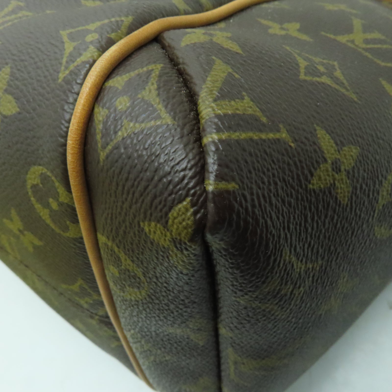 LOUIS VUITTON Monogram Totally MM金扣肩背袋啡色