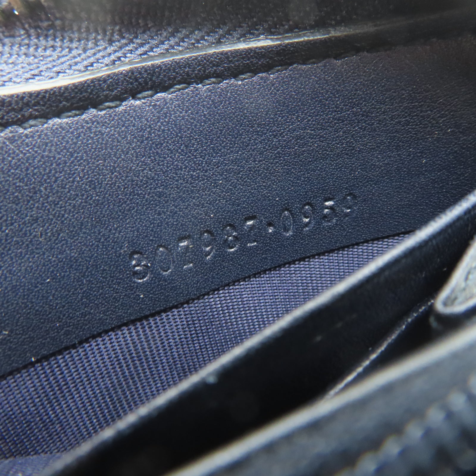 GUCCI 牛皮皮革Zipper Long Wallet銀扣拉錬長錢包藍色