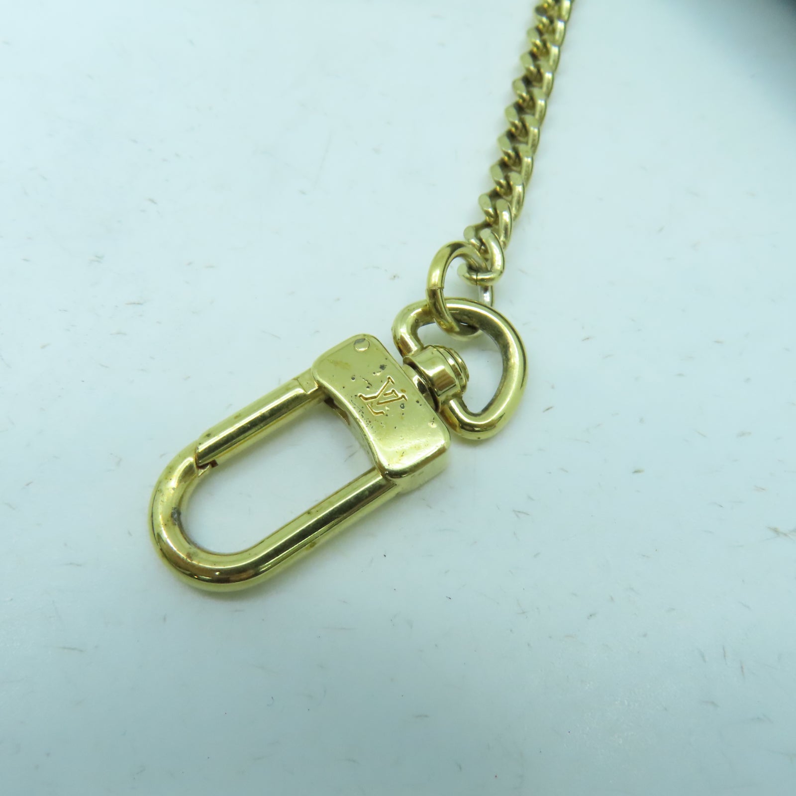 LOUIS VUITTON Monogram Case金扣手拿包啡色