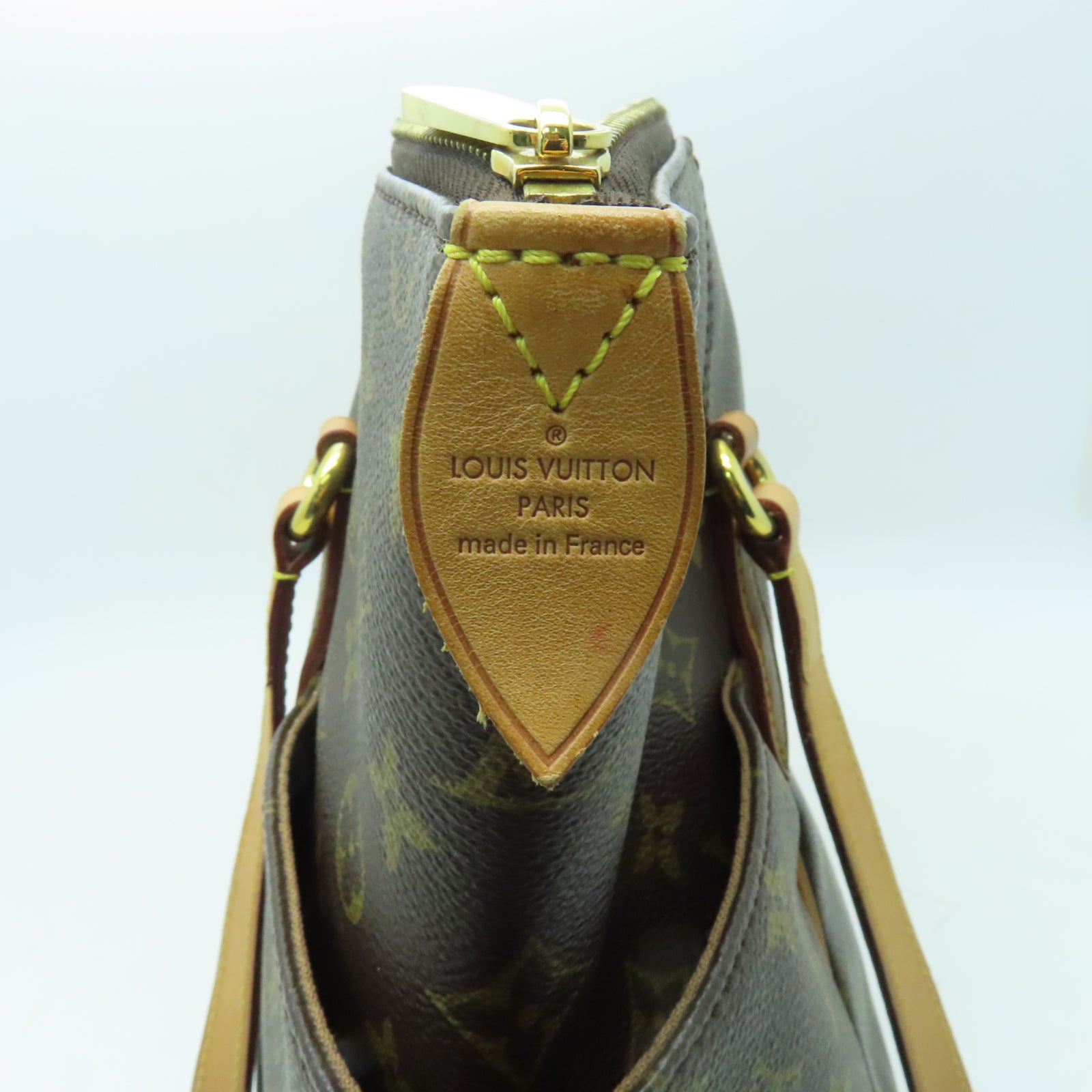 LOUIS VUITTON Monogram Totally MM金扣肩背袋啡色